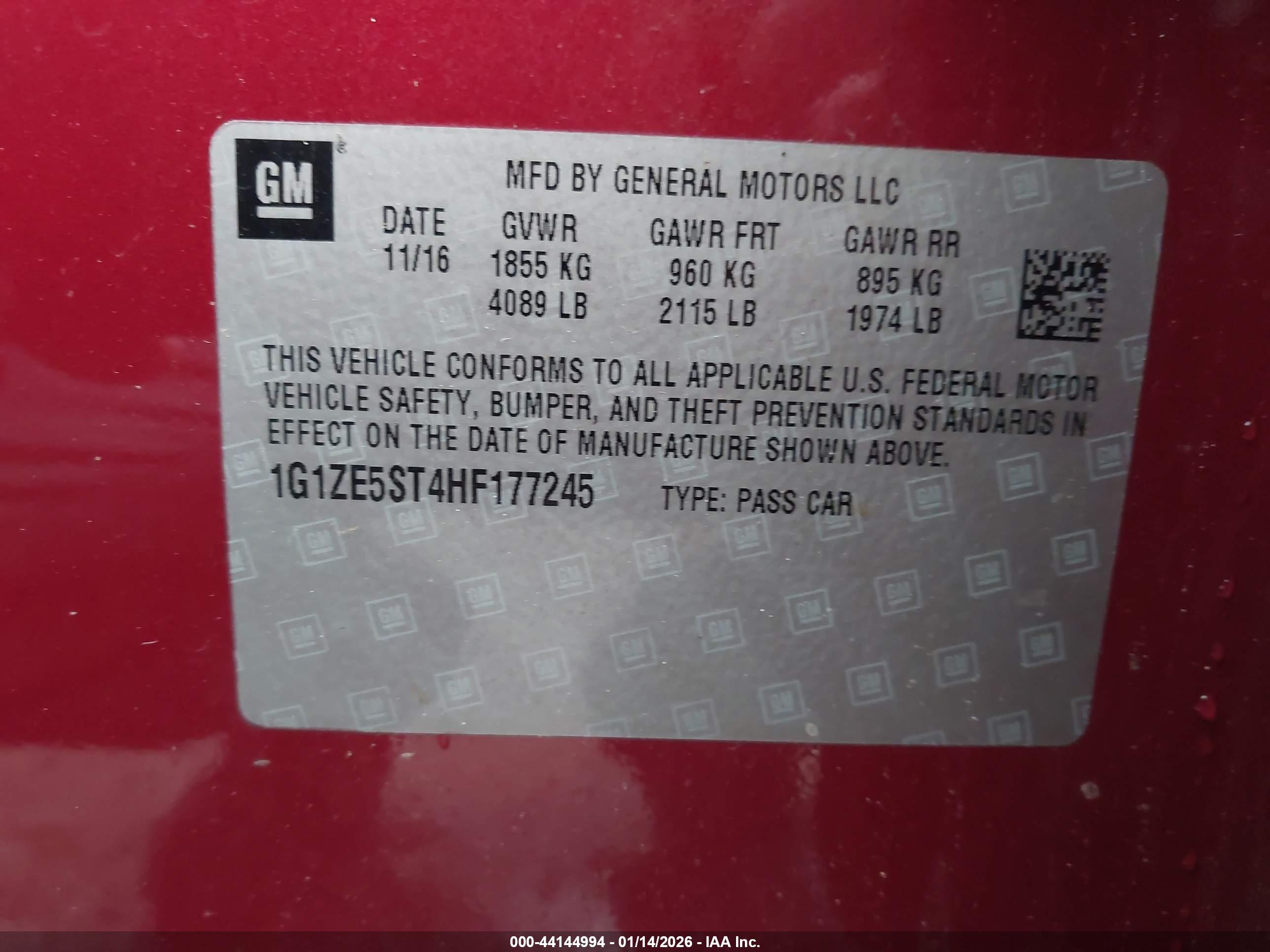 CHEVROLET MALIBU image 9