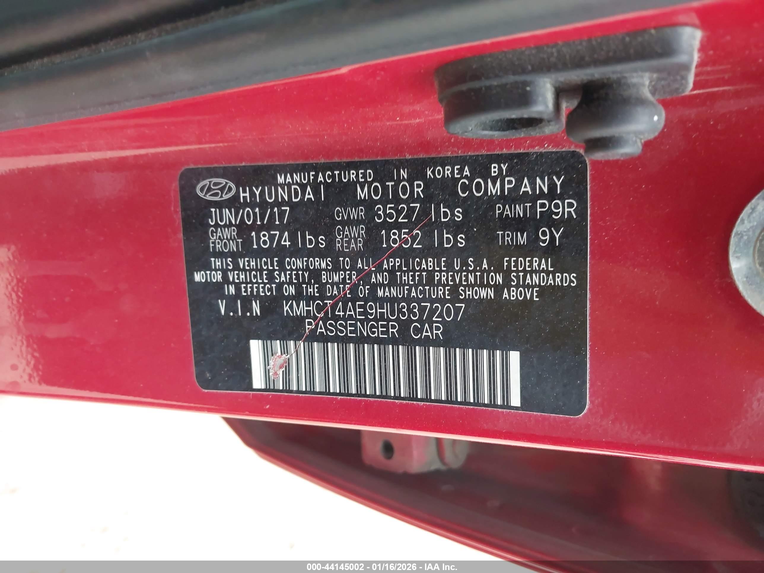 HYUNDAI ACCENT image 9