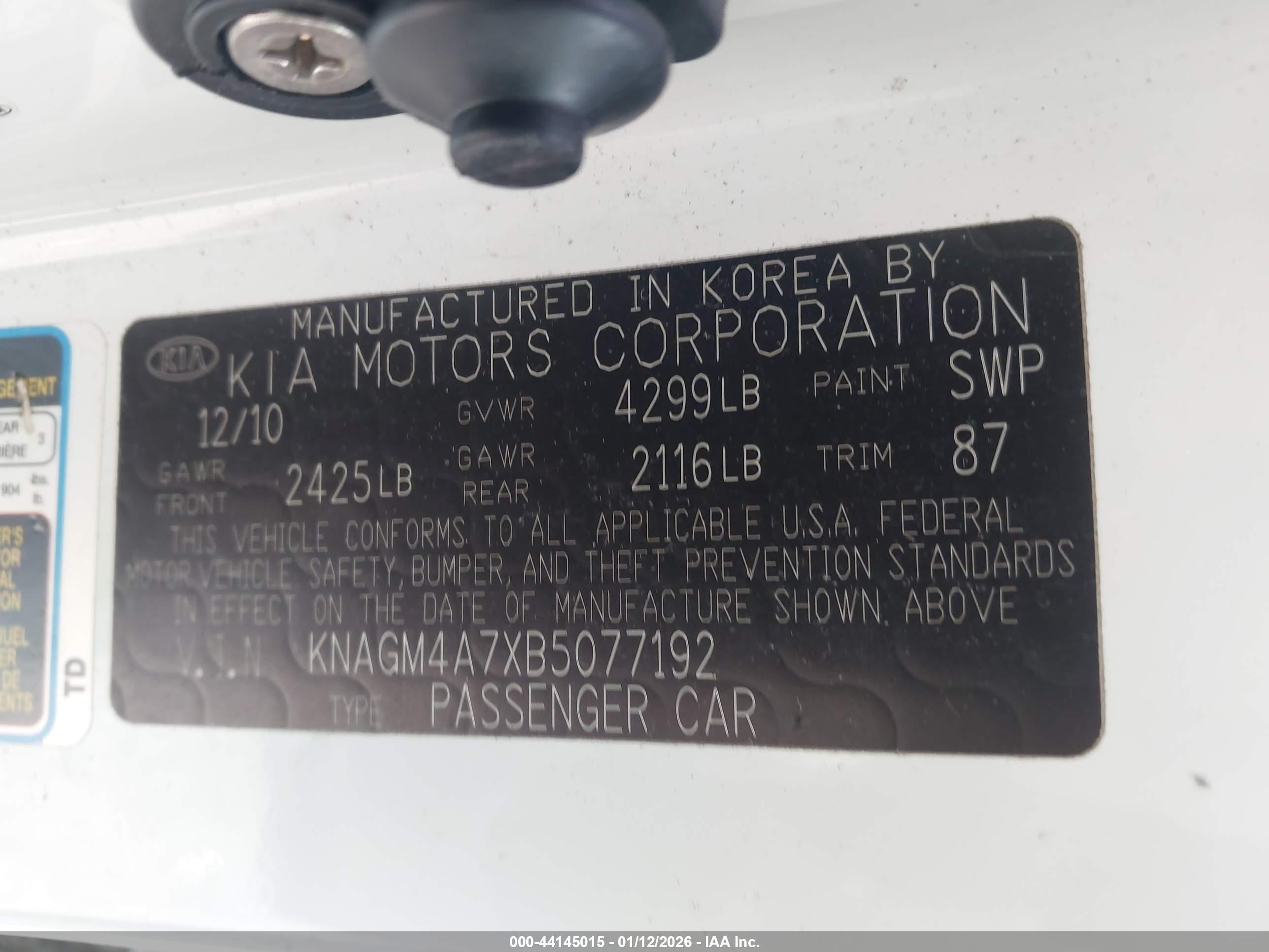 KIA OPTIMA image 9