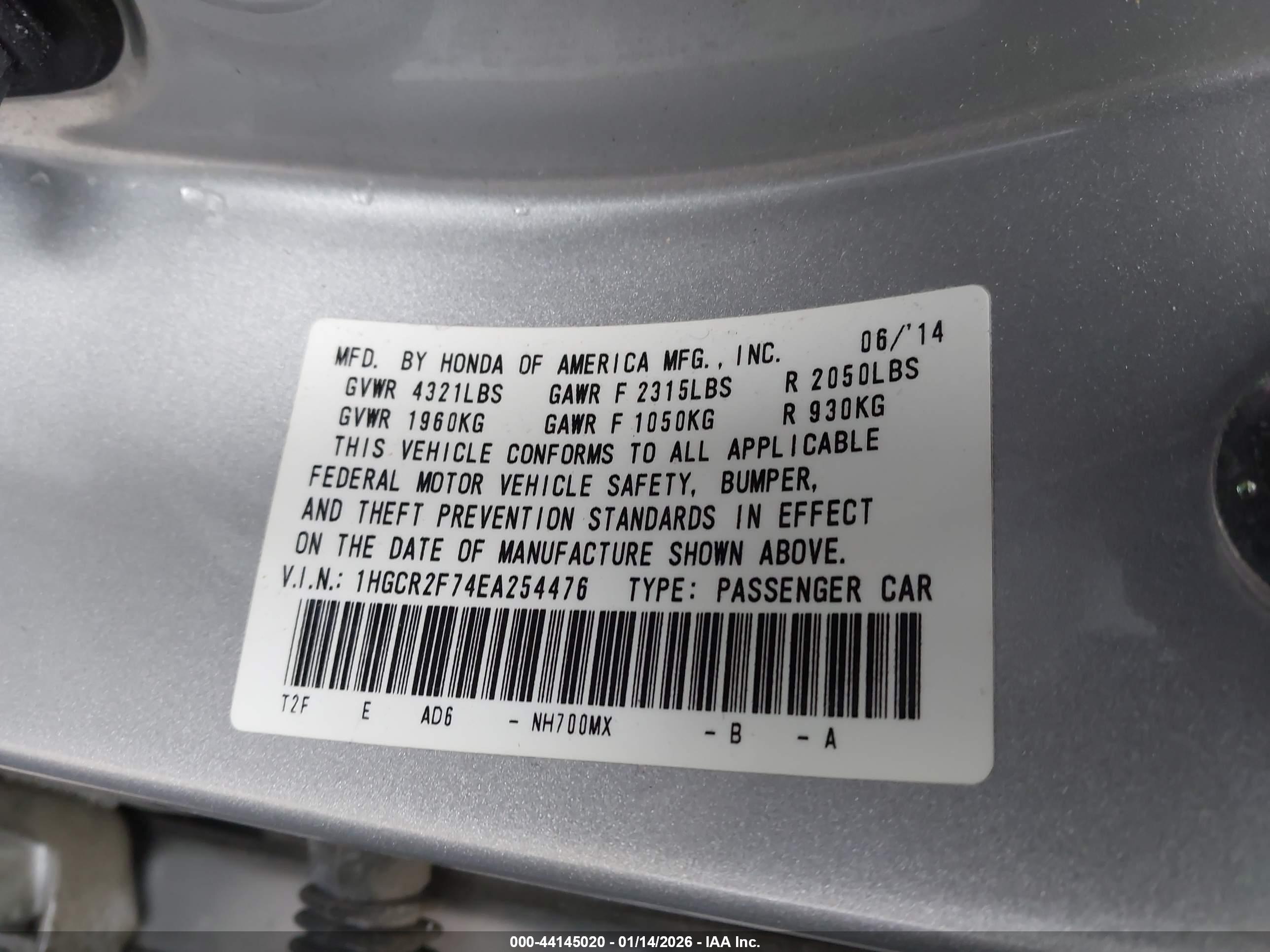 HONDA ACCORD image 9