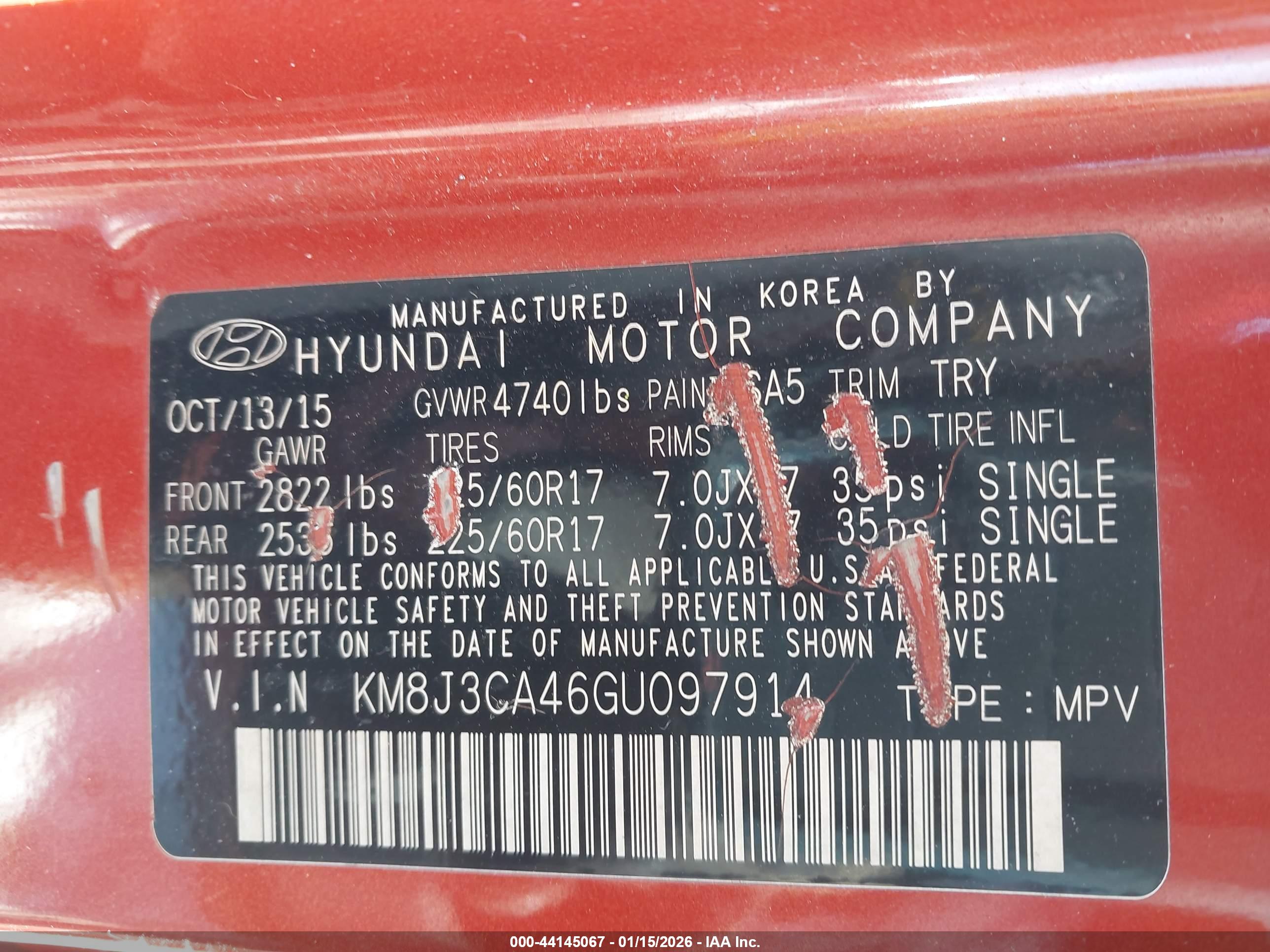 HYUNDAI TUCSON image 9