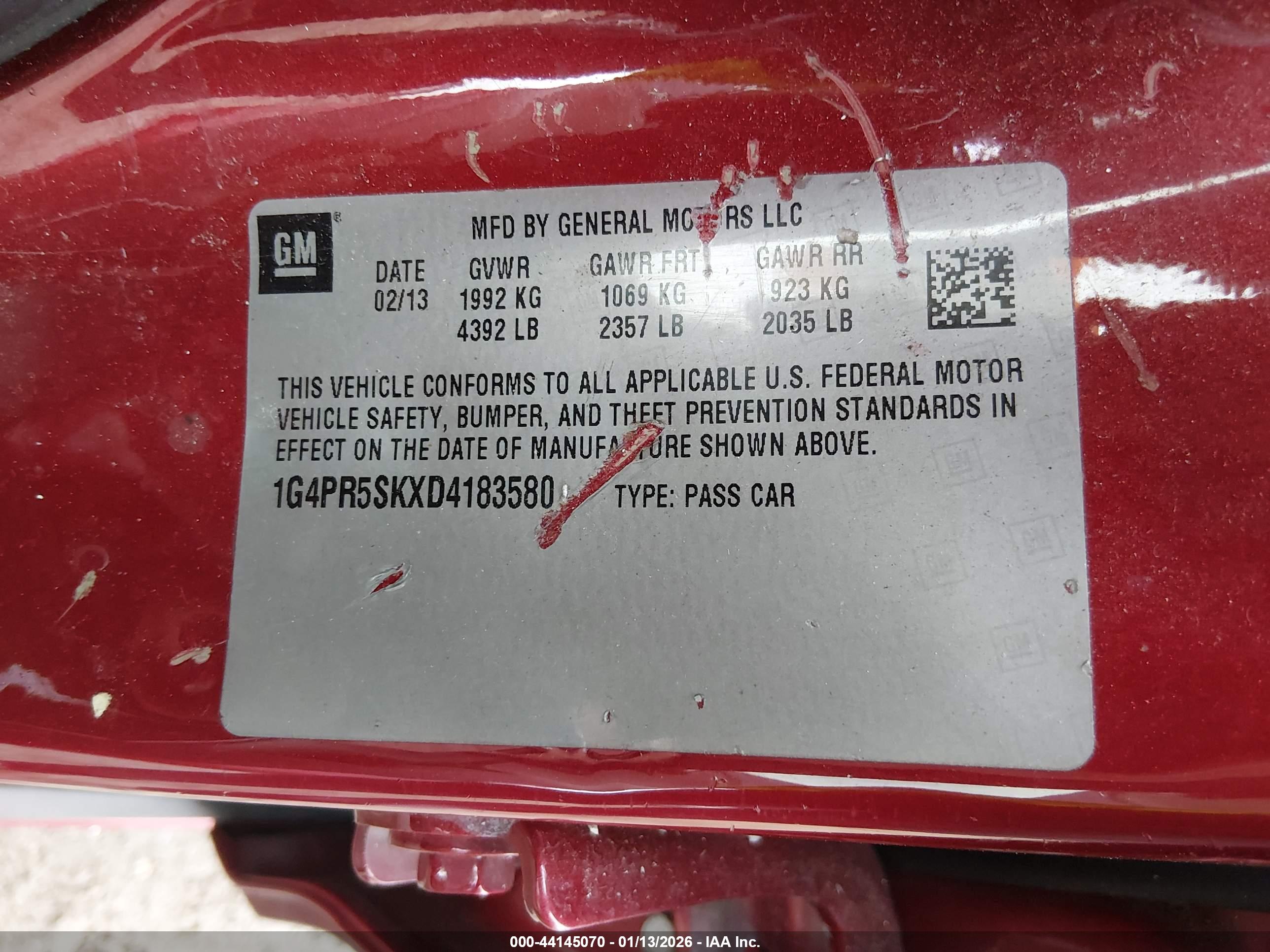 BUICK VERANO image 9