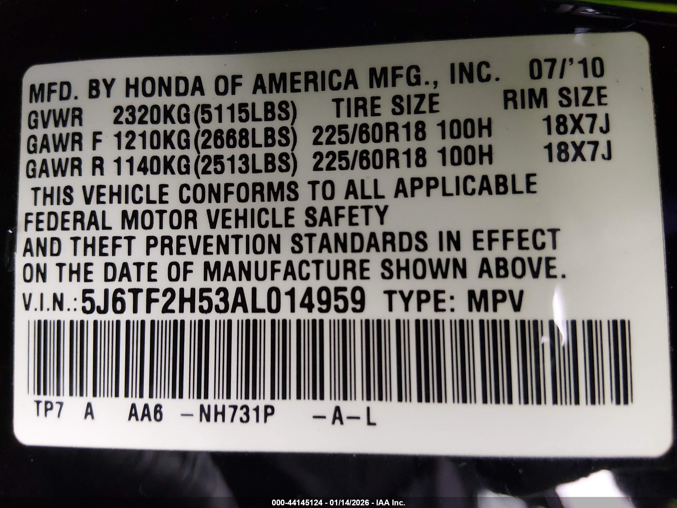 HONDA ACCORD image 9