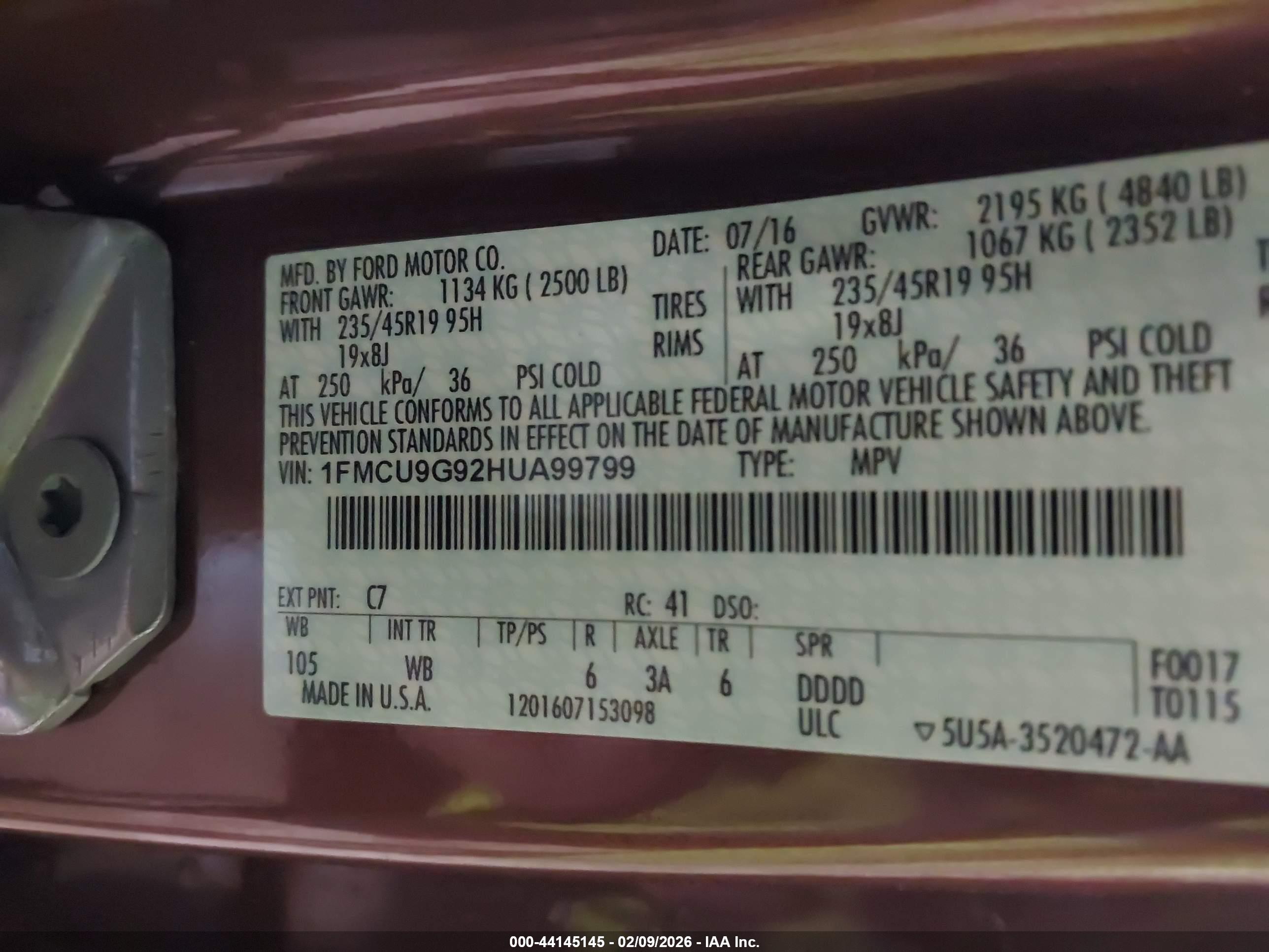 FORD ESCAPE image 9