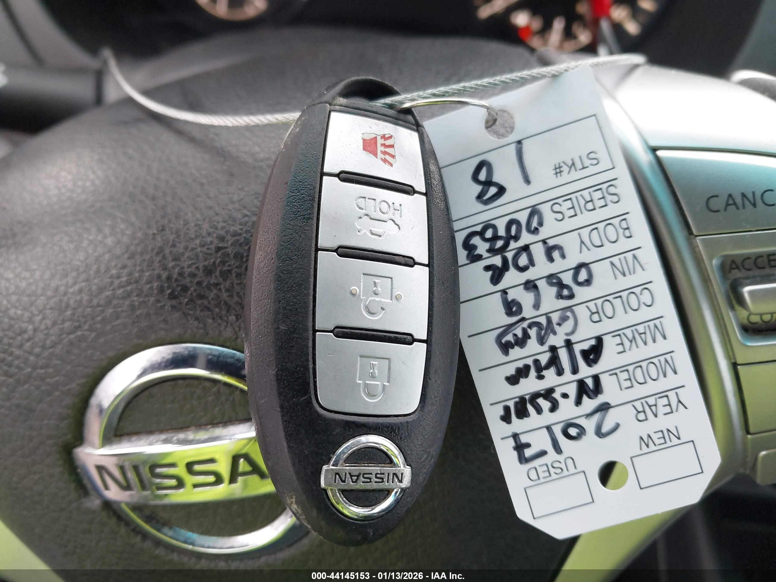NISSAN ALTIMA image 11