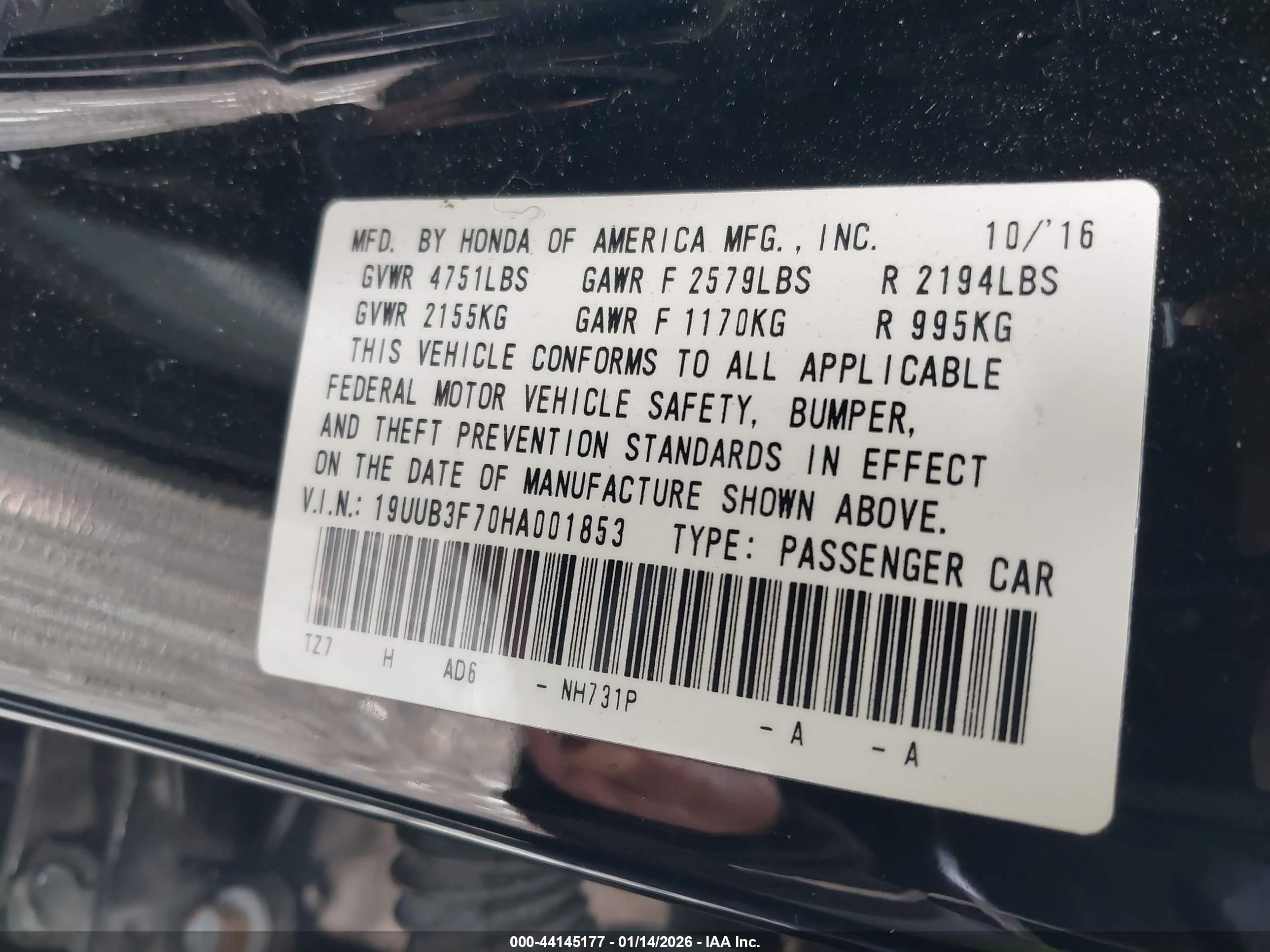 ACURA TLX image 9