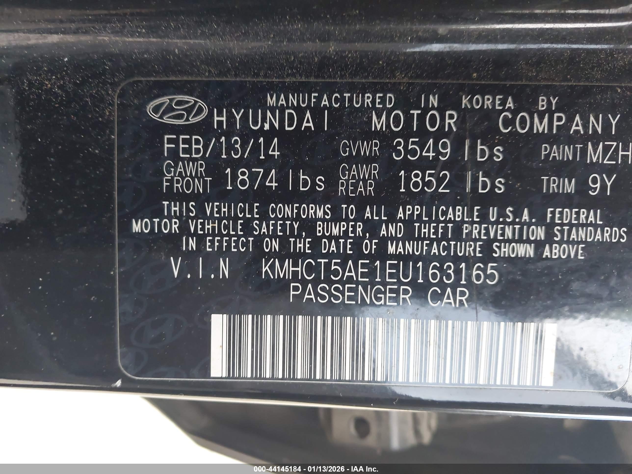 HYUNDAI ACCENT image 9