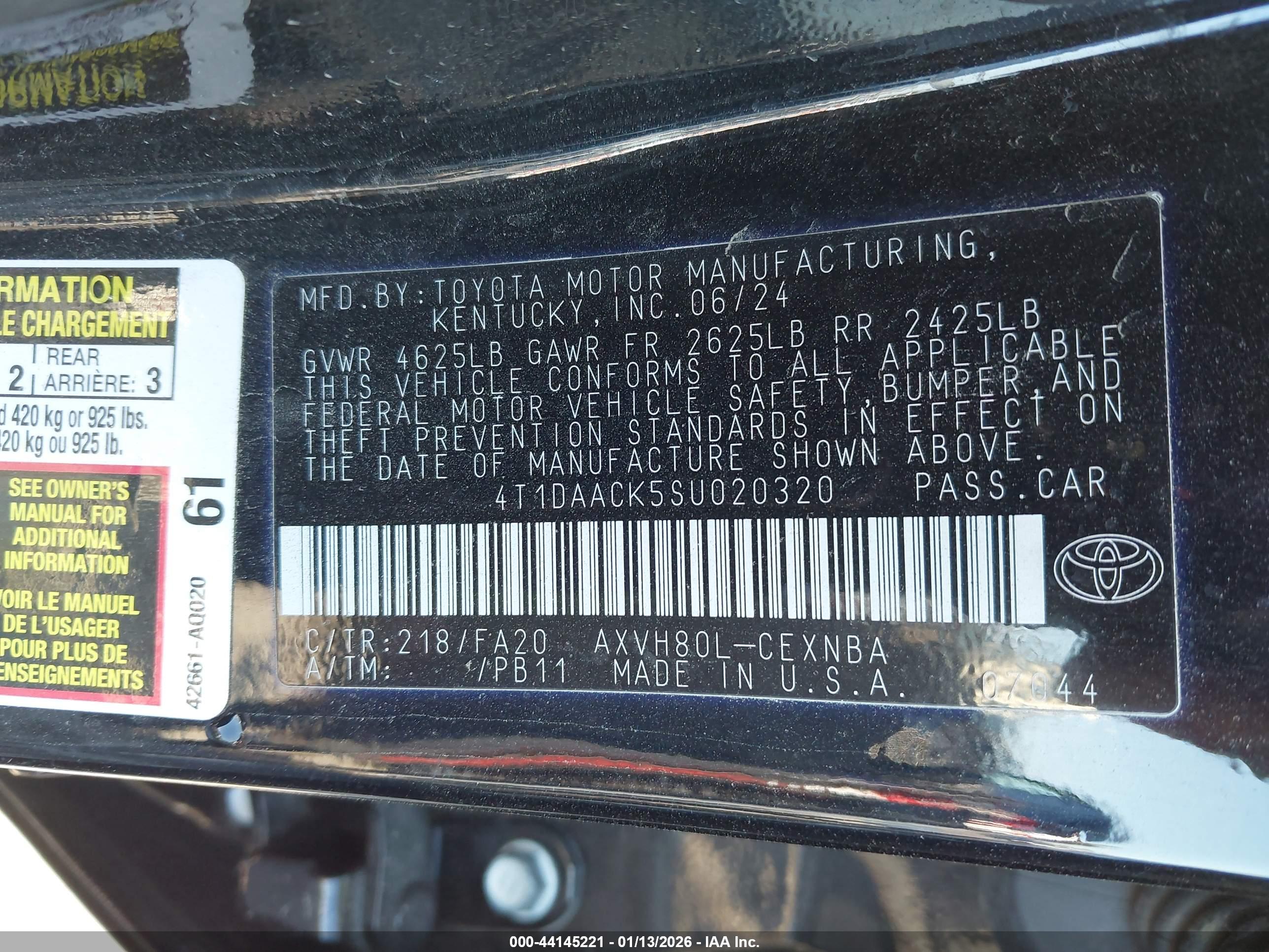 TOYOTA CAMRY image 9