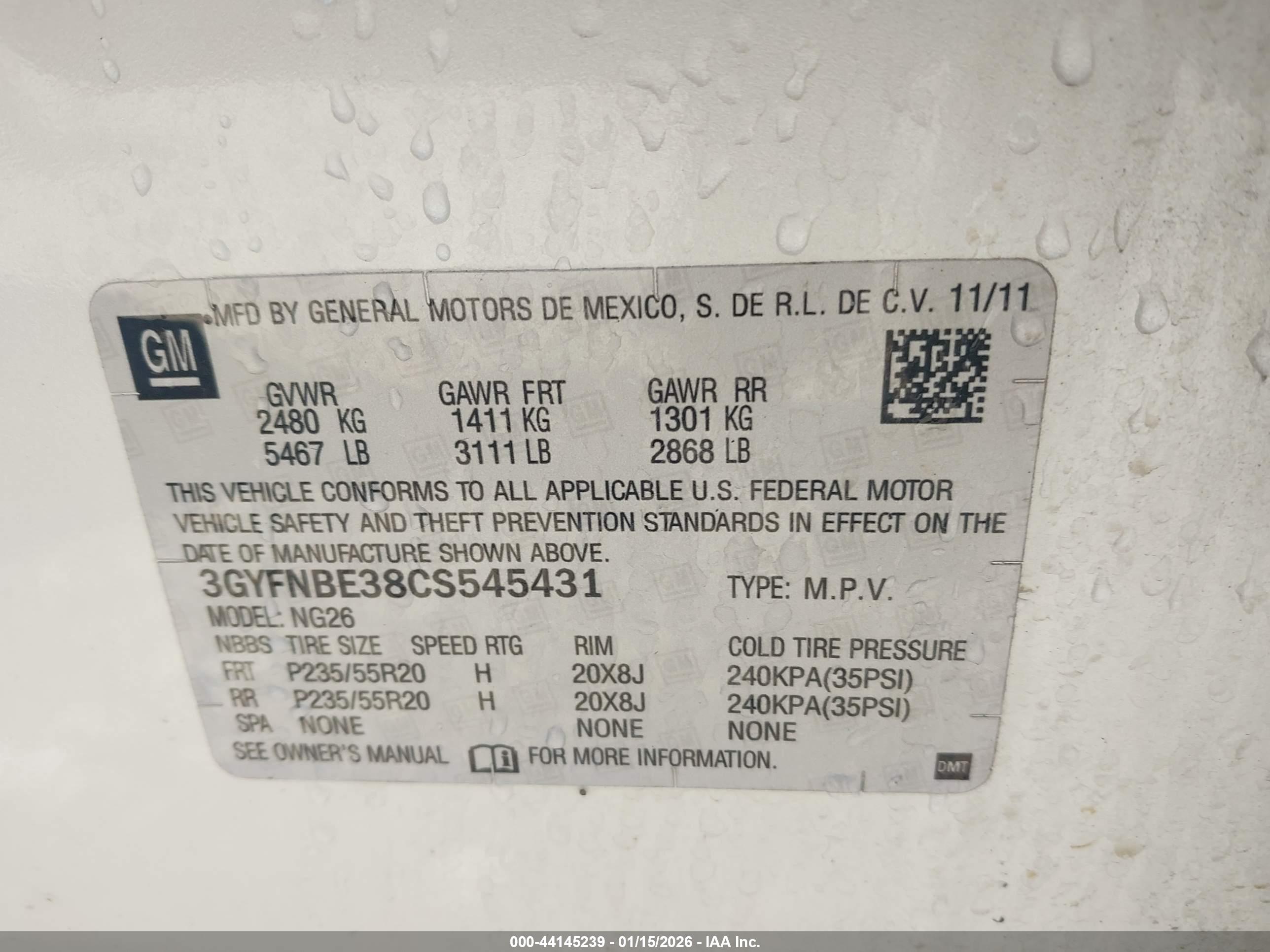 CADILLAC SRX image 9
