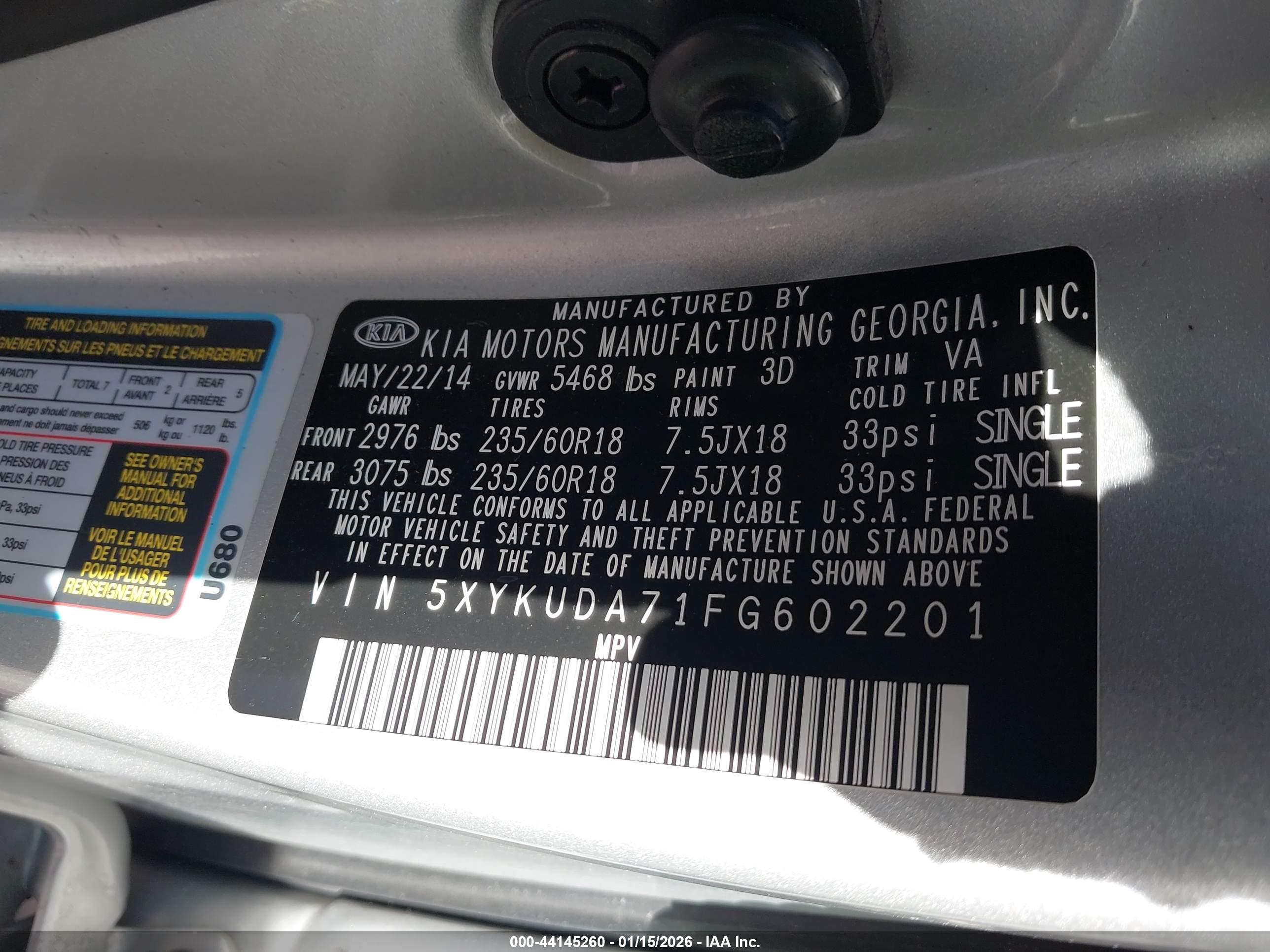 KIA SORENTO image 9