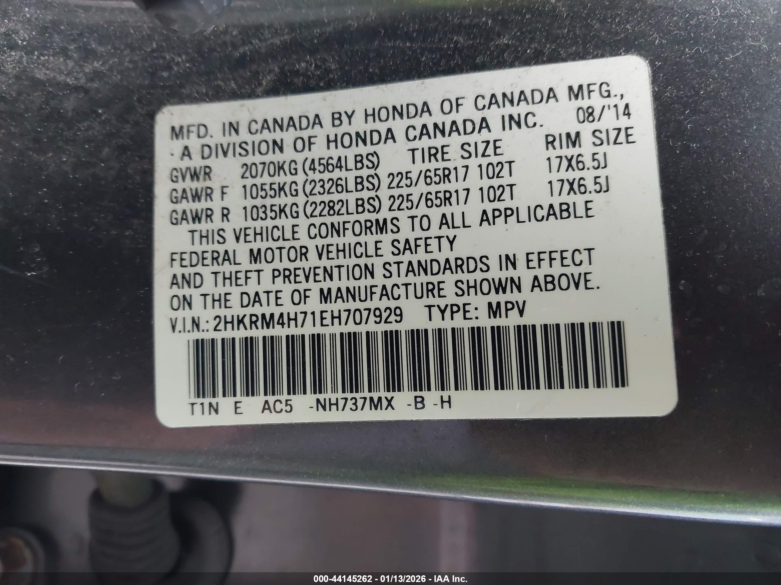 HONDA CR-V image 9
