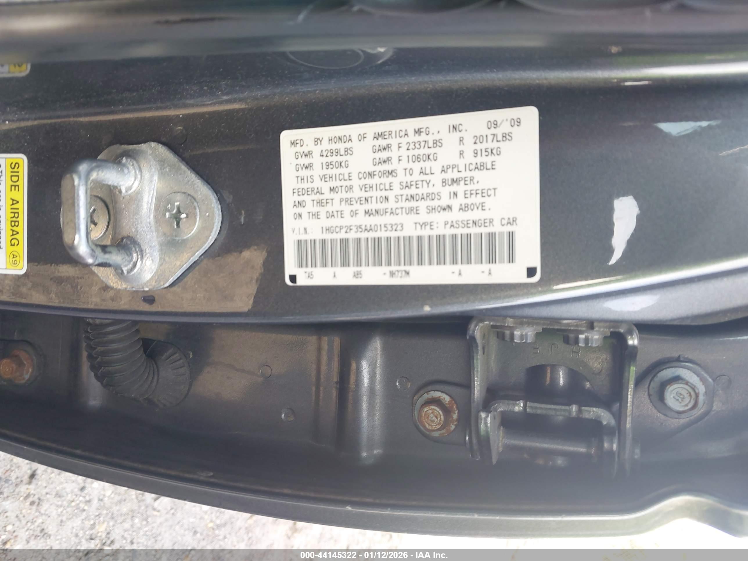 HONDA ACCORD image 9