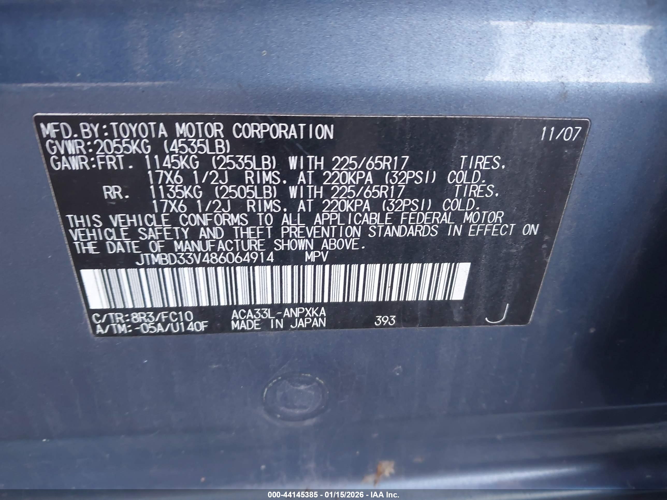 TOYOTA RAV4 image 9