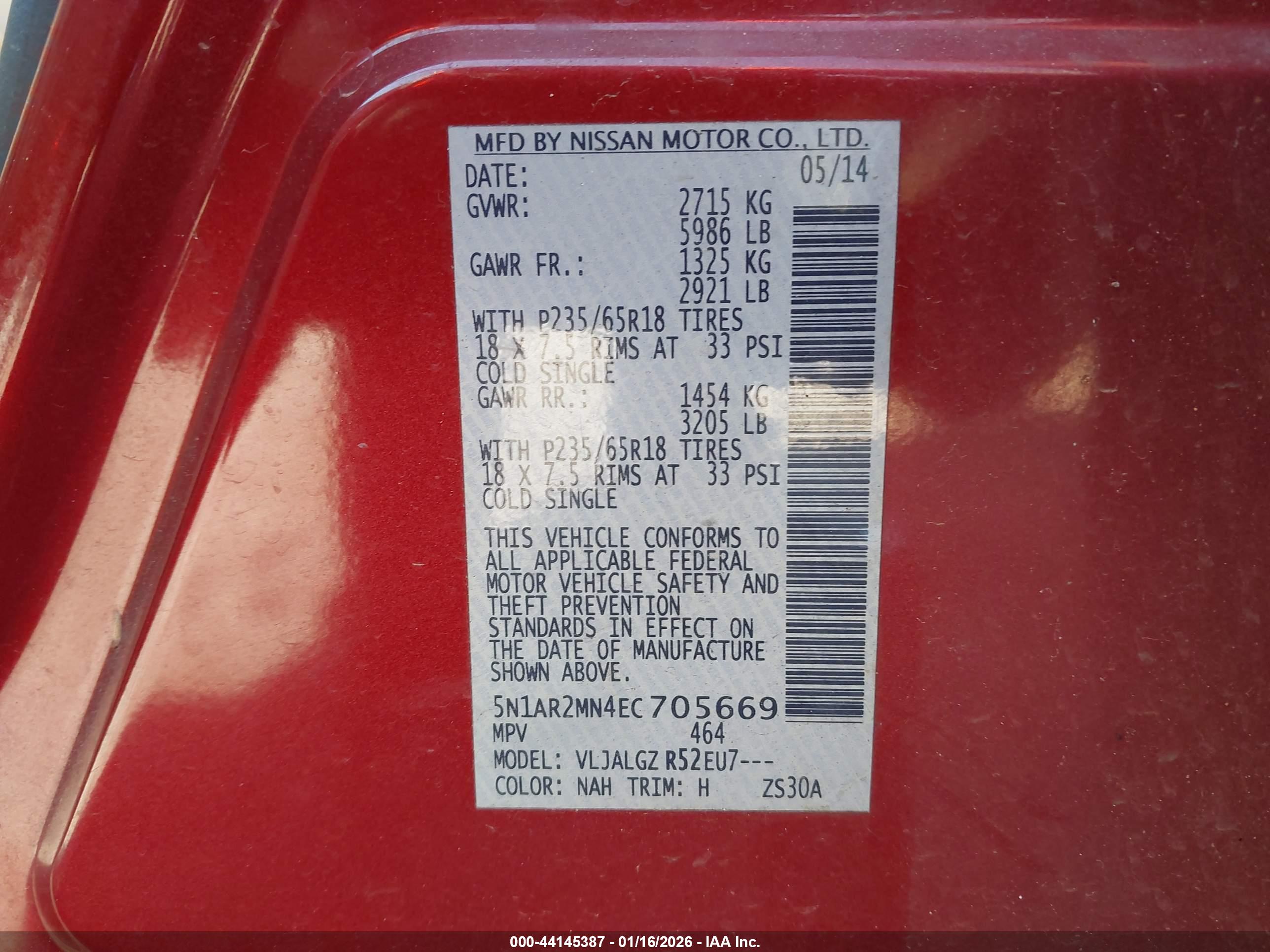 NISSAN PATHFINDER image 9