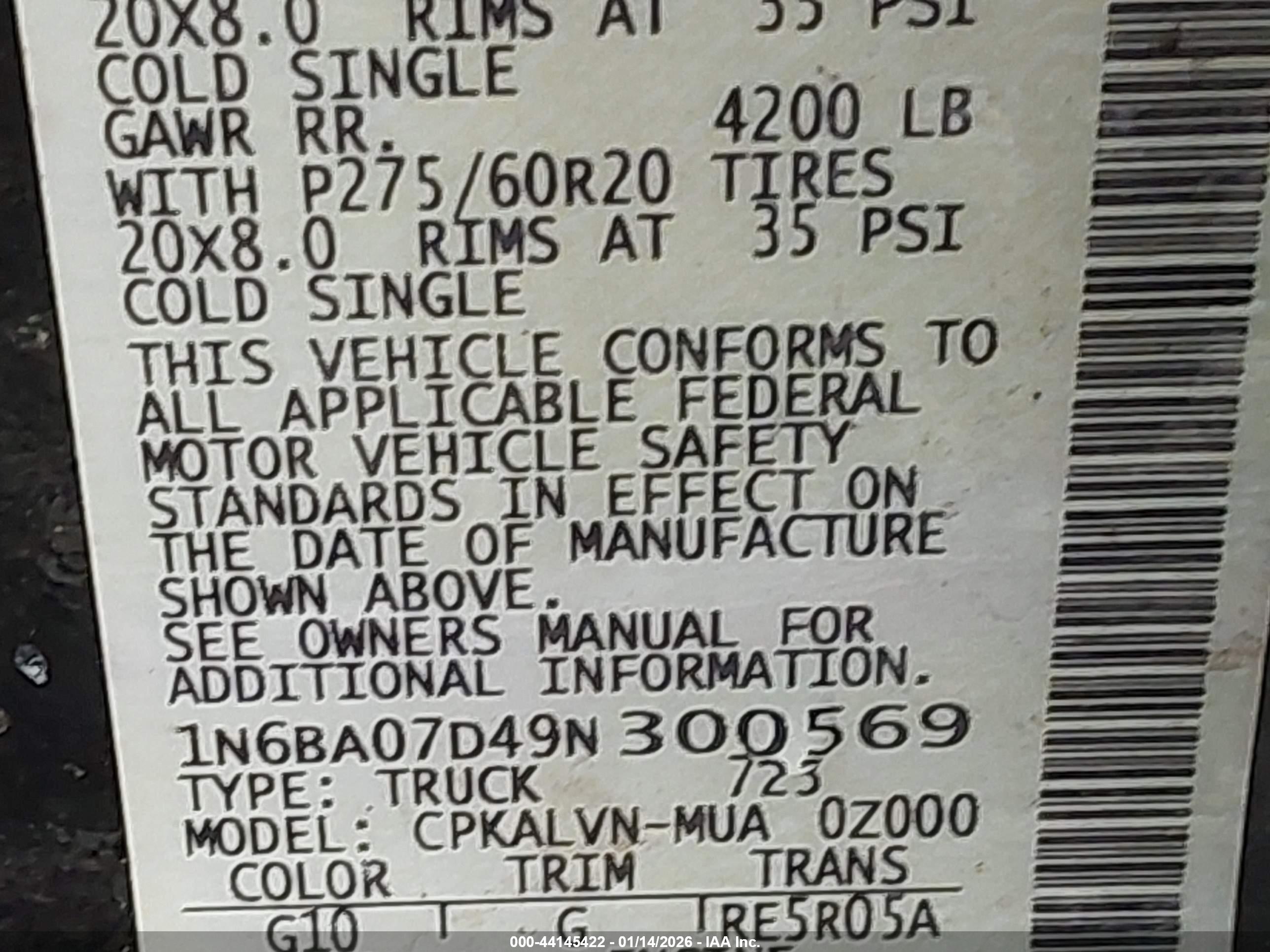 NISSAN TITAN image 9