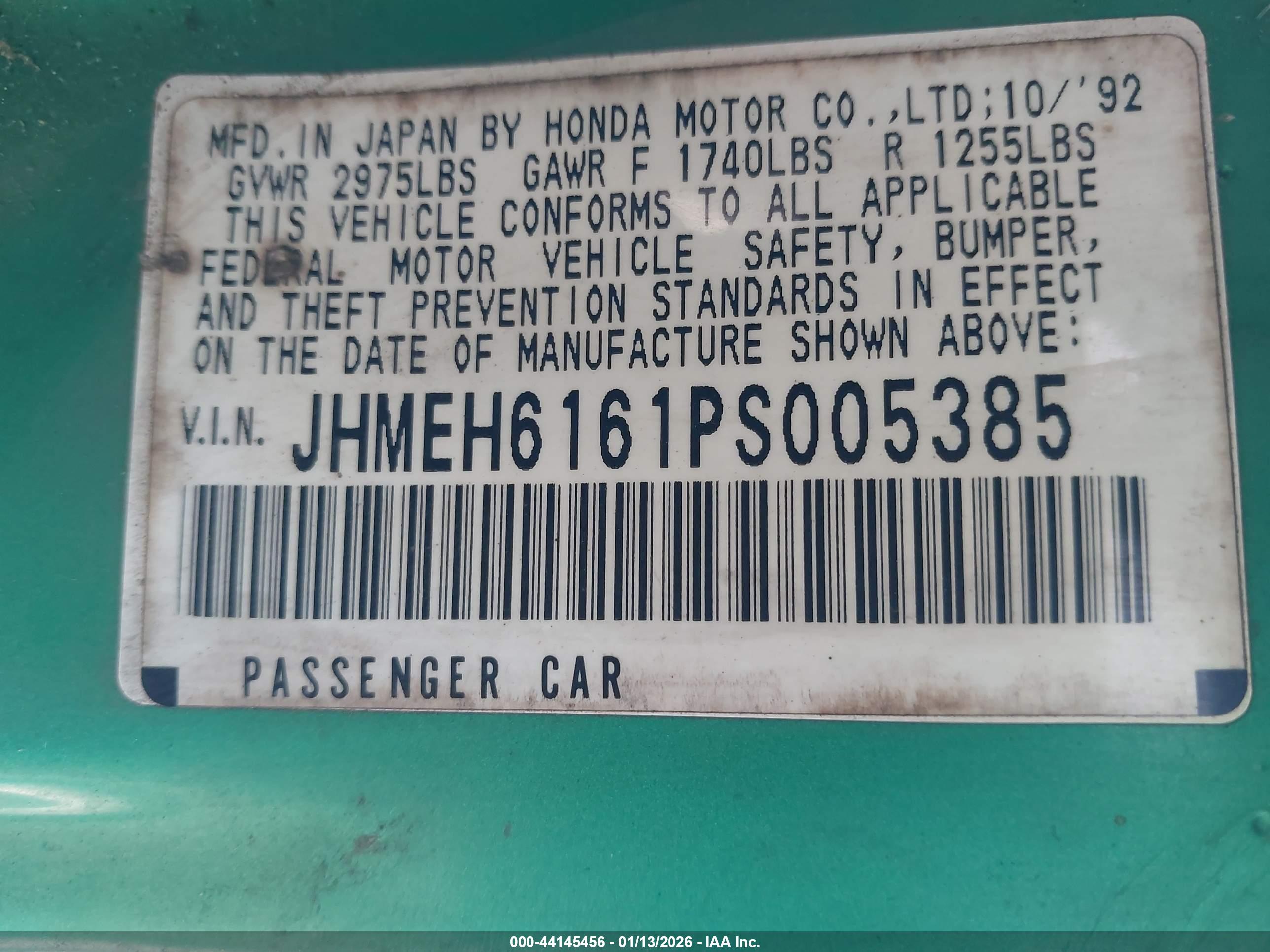 HONDA CIVIC image 9