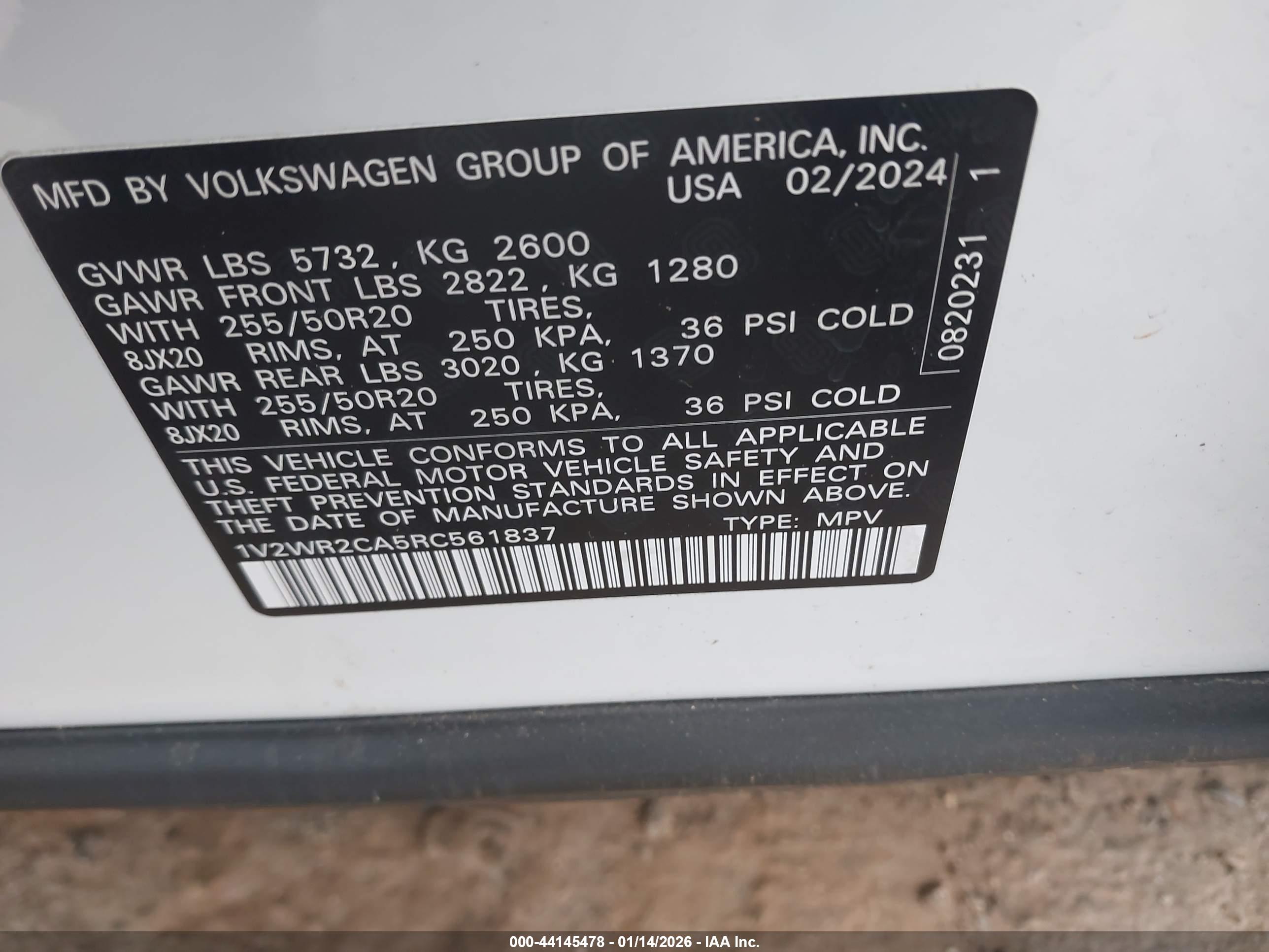 VOLKSWAGEN ATLAS image 9