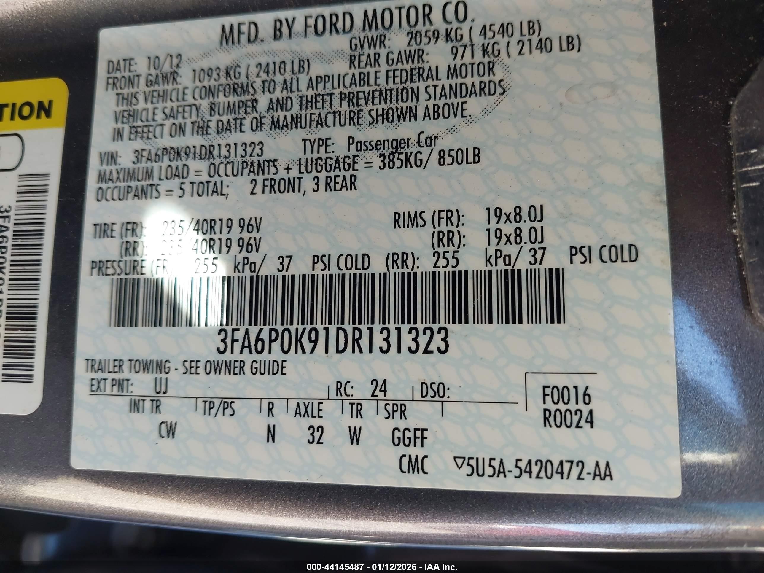 FORD FUSION image 9