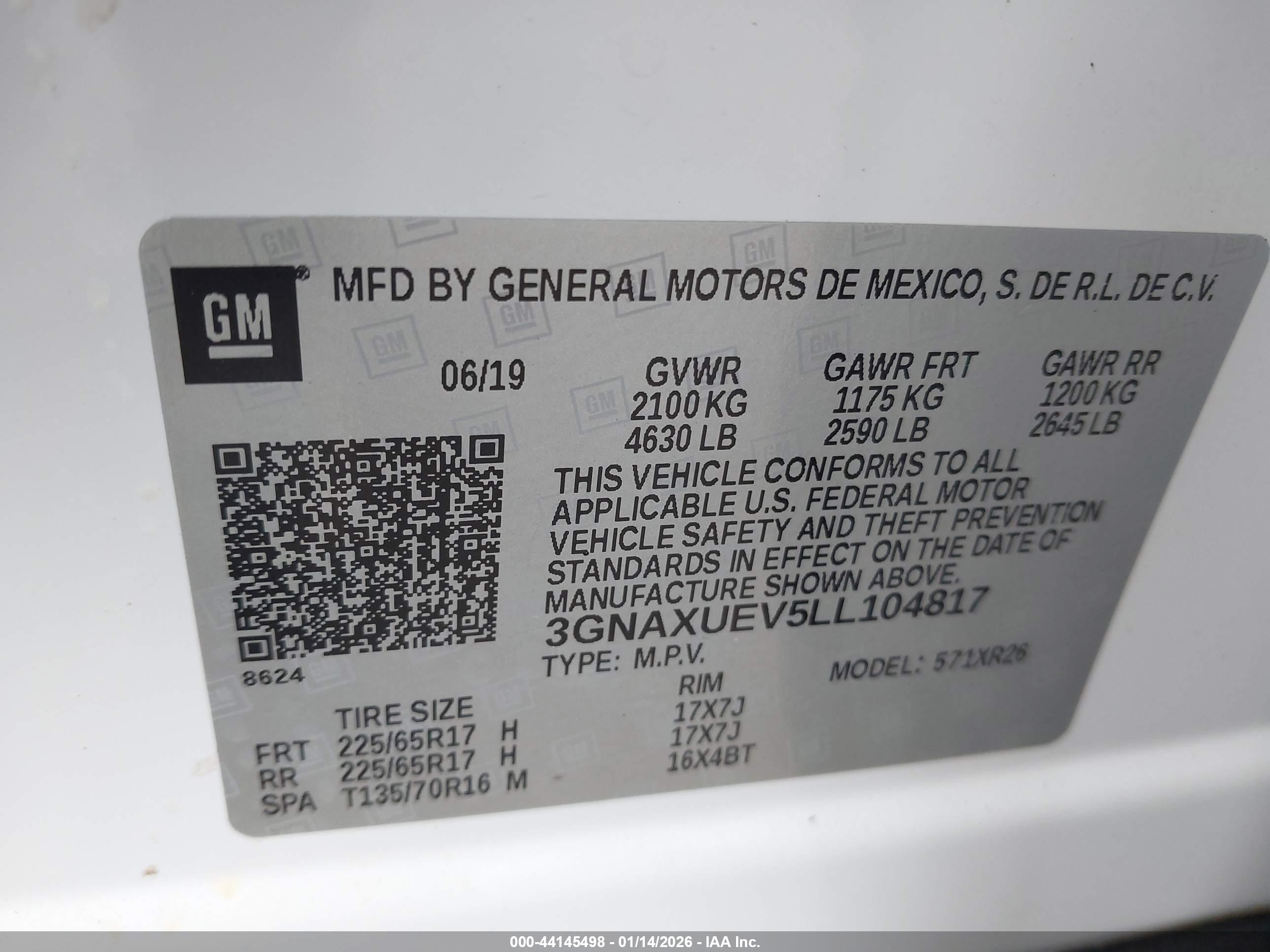 CHEVROLET EQUINOX image 9