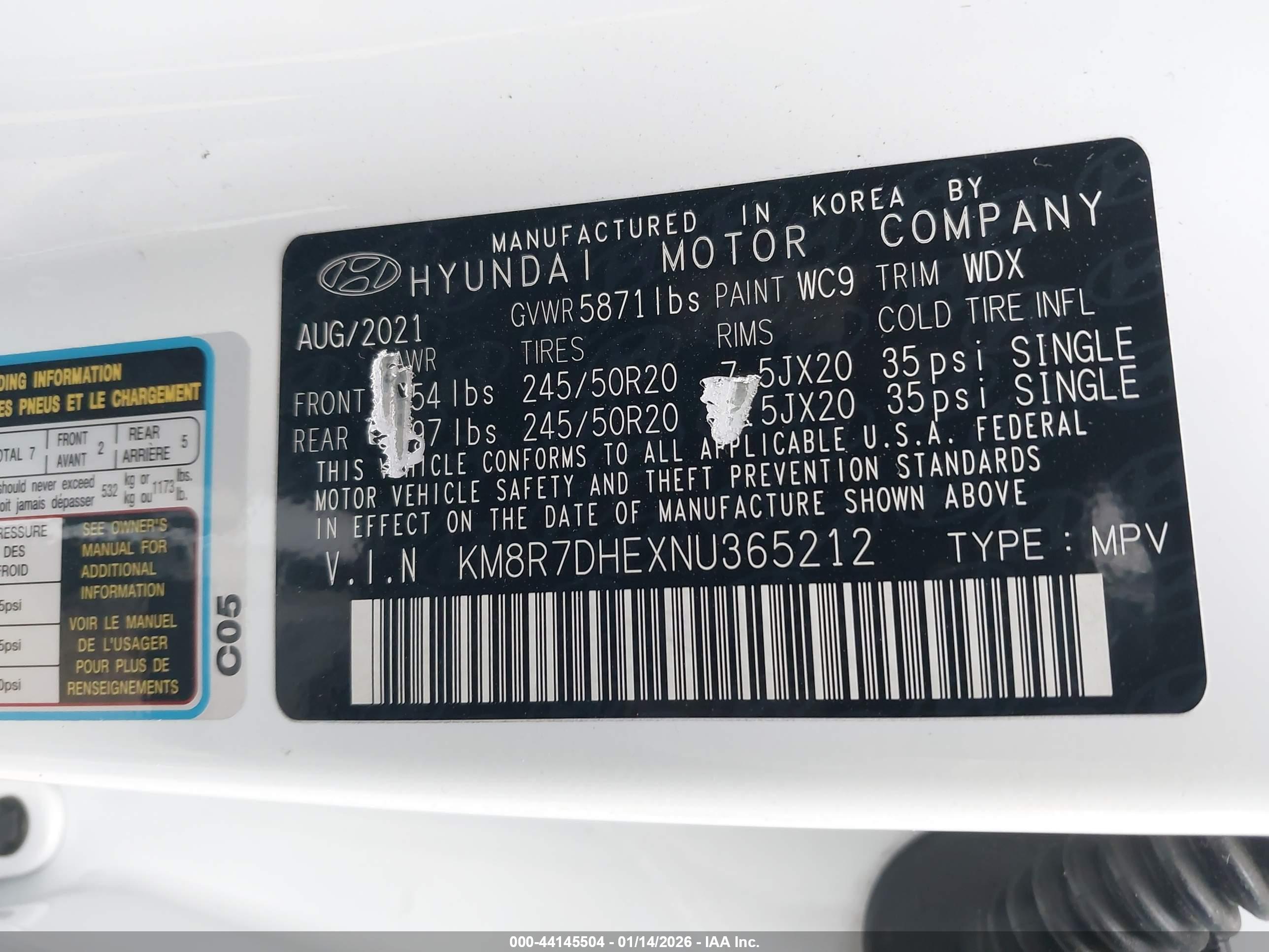 HYUNDAI PALISADE image 9