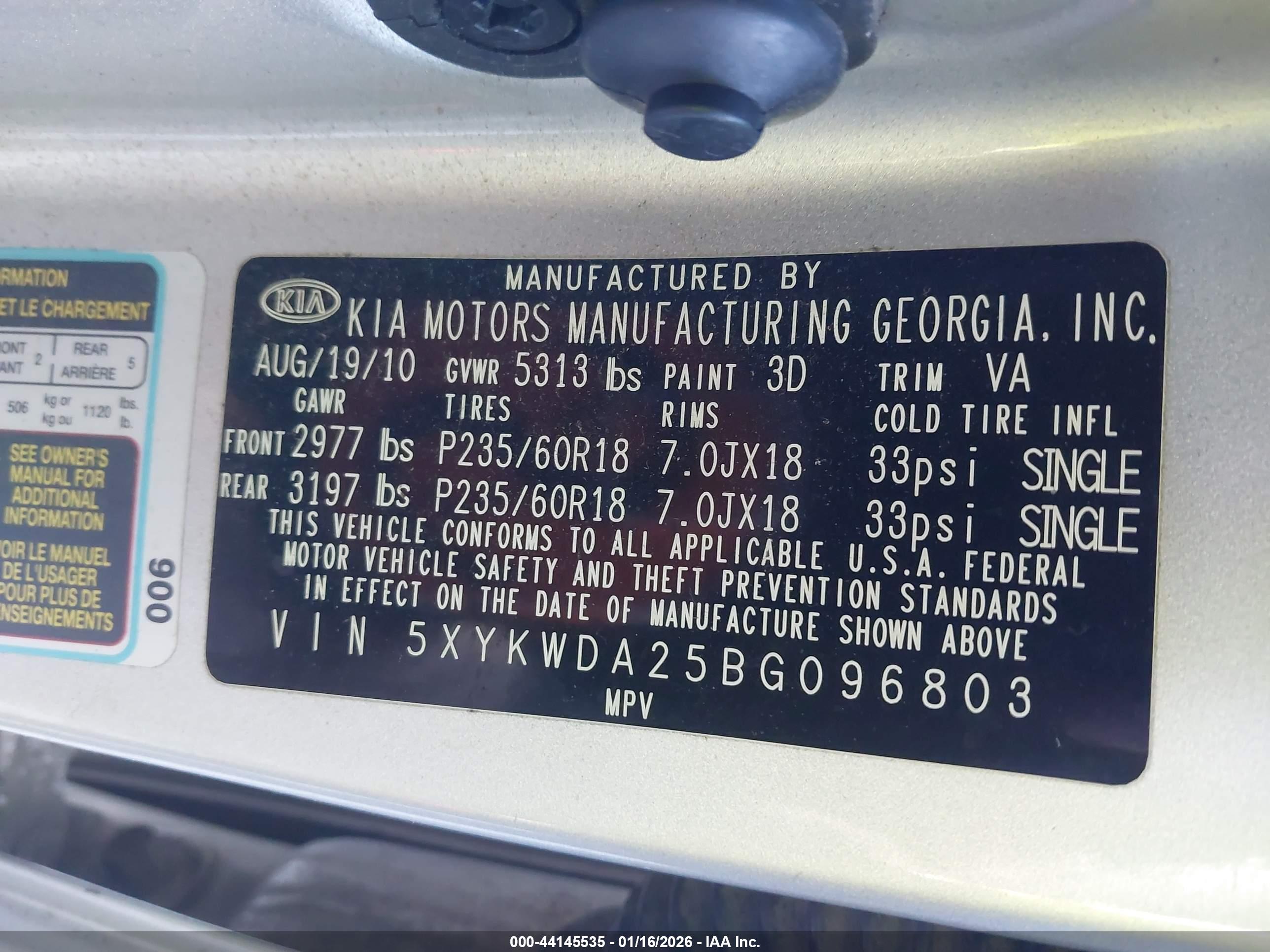 KIA SORENTO image 9