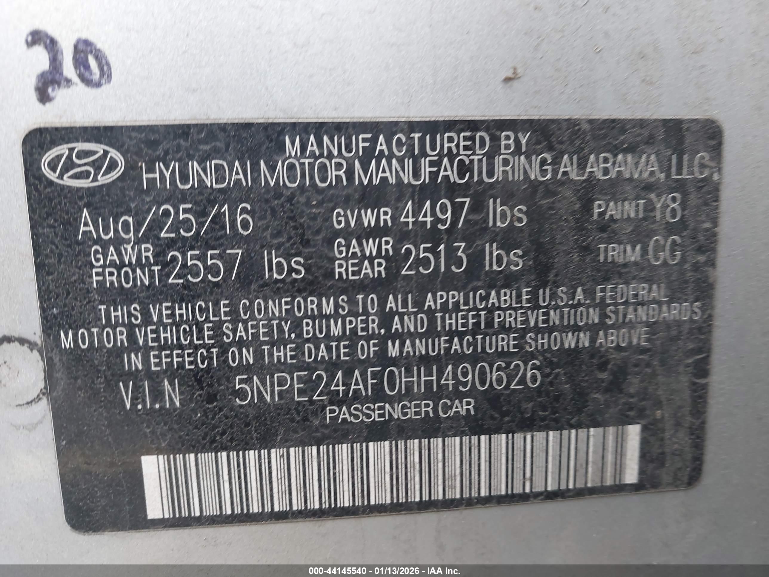 HYUNDAI SONATA image 9