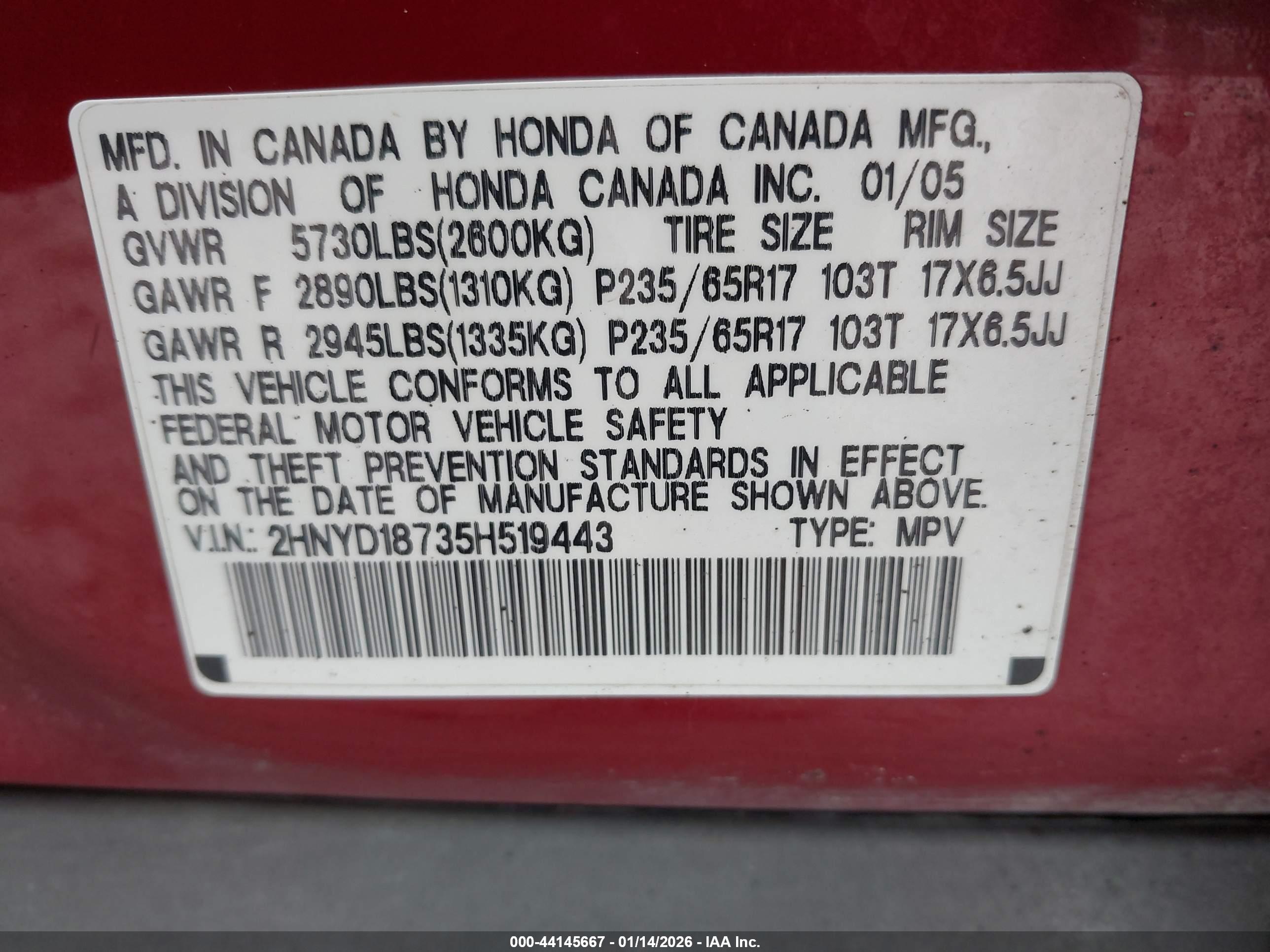 ACURA MDX image 9