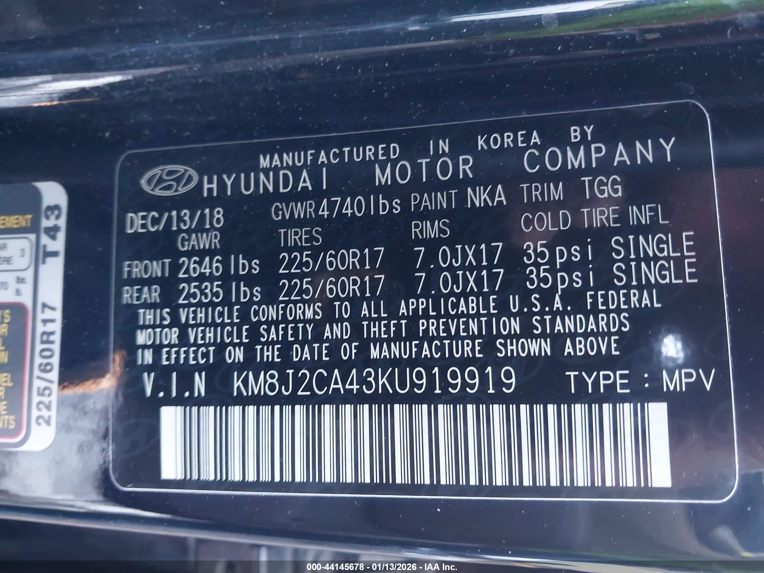 HYUNDAI TUCSON image 9