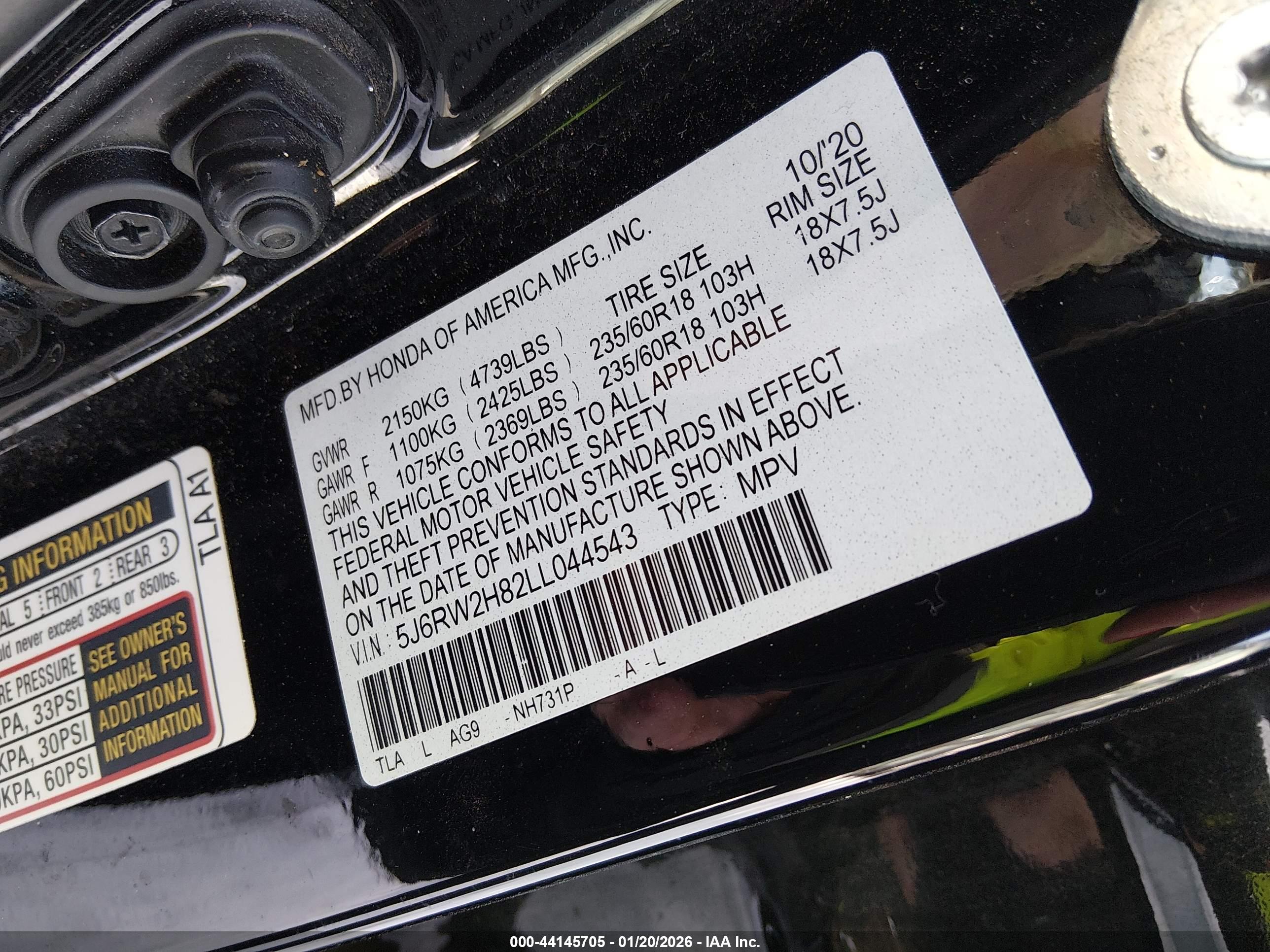 HONDA CR-V image 9