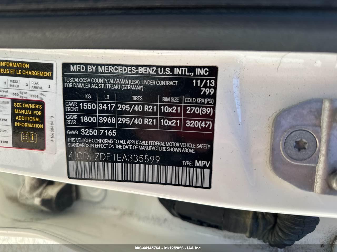 MERCEDES-BENZ GL image 9