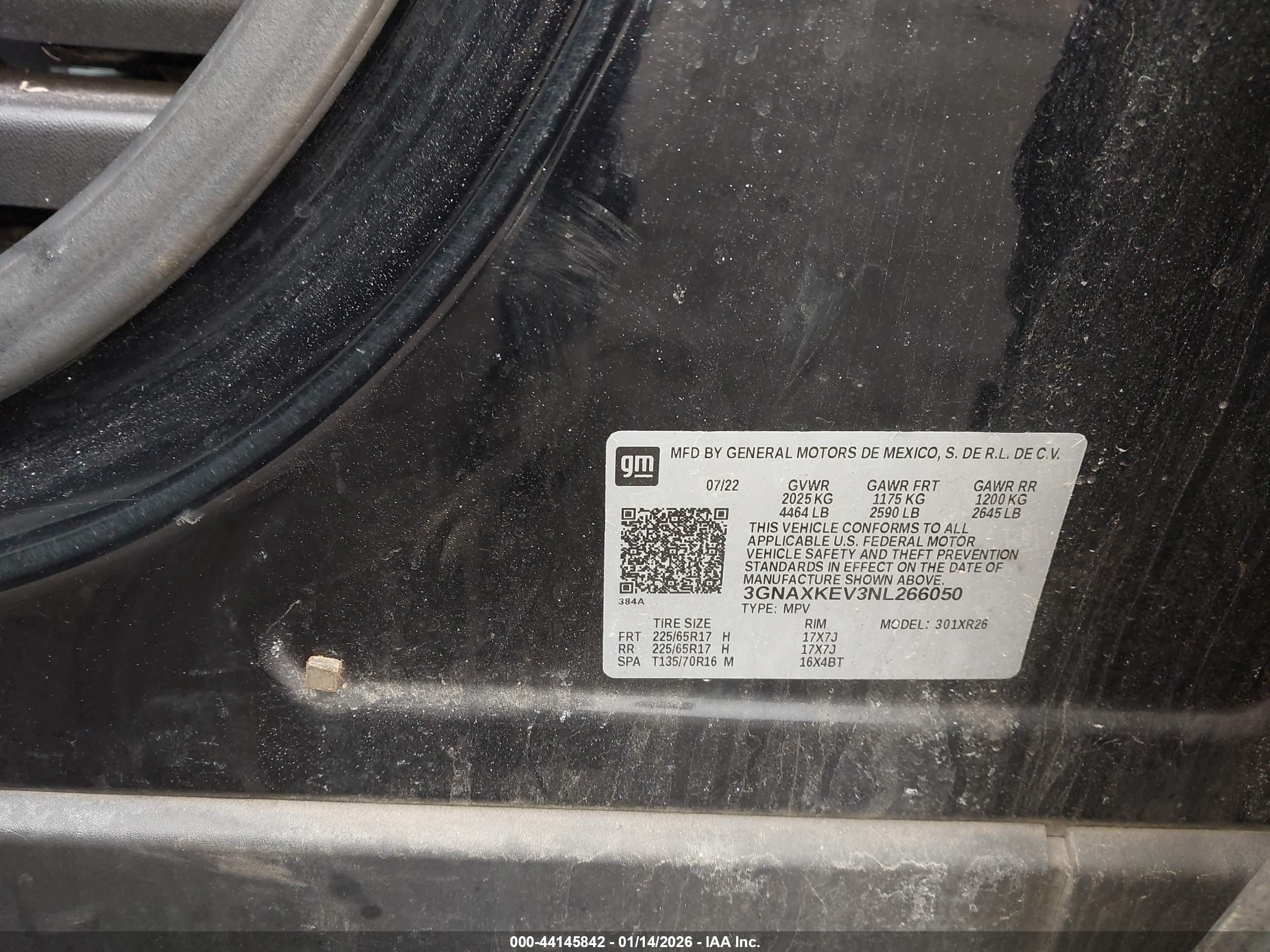 CHEVROLET EQUINOX image 9