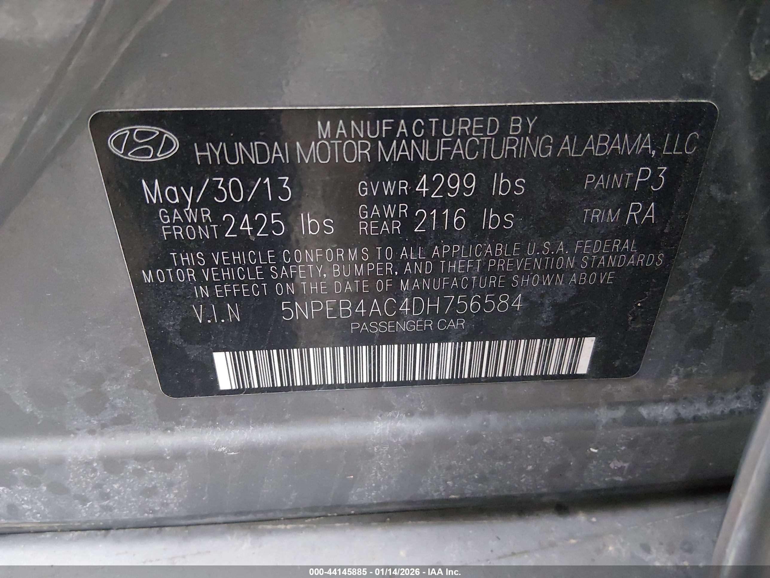 HYUNDAI SONATA image 9