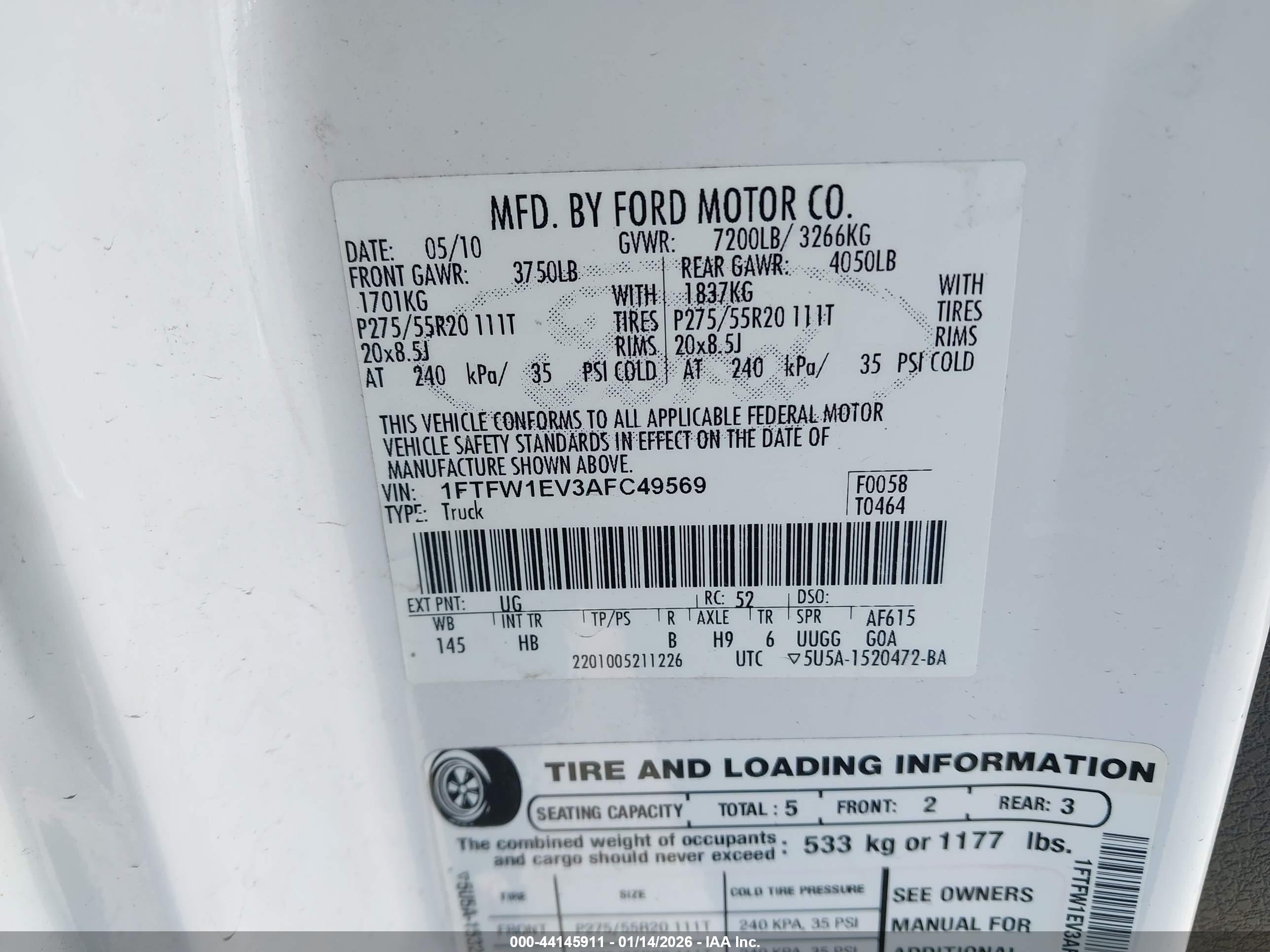 FORD F-150 image 9