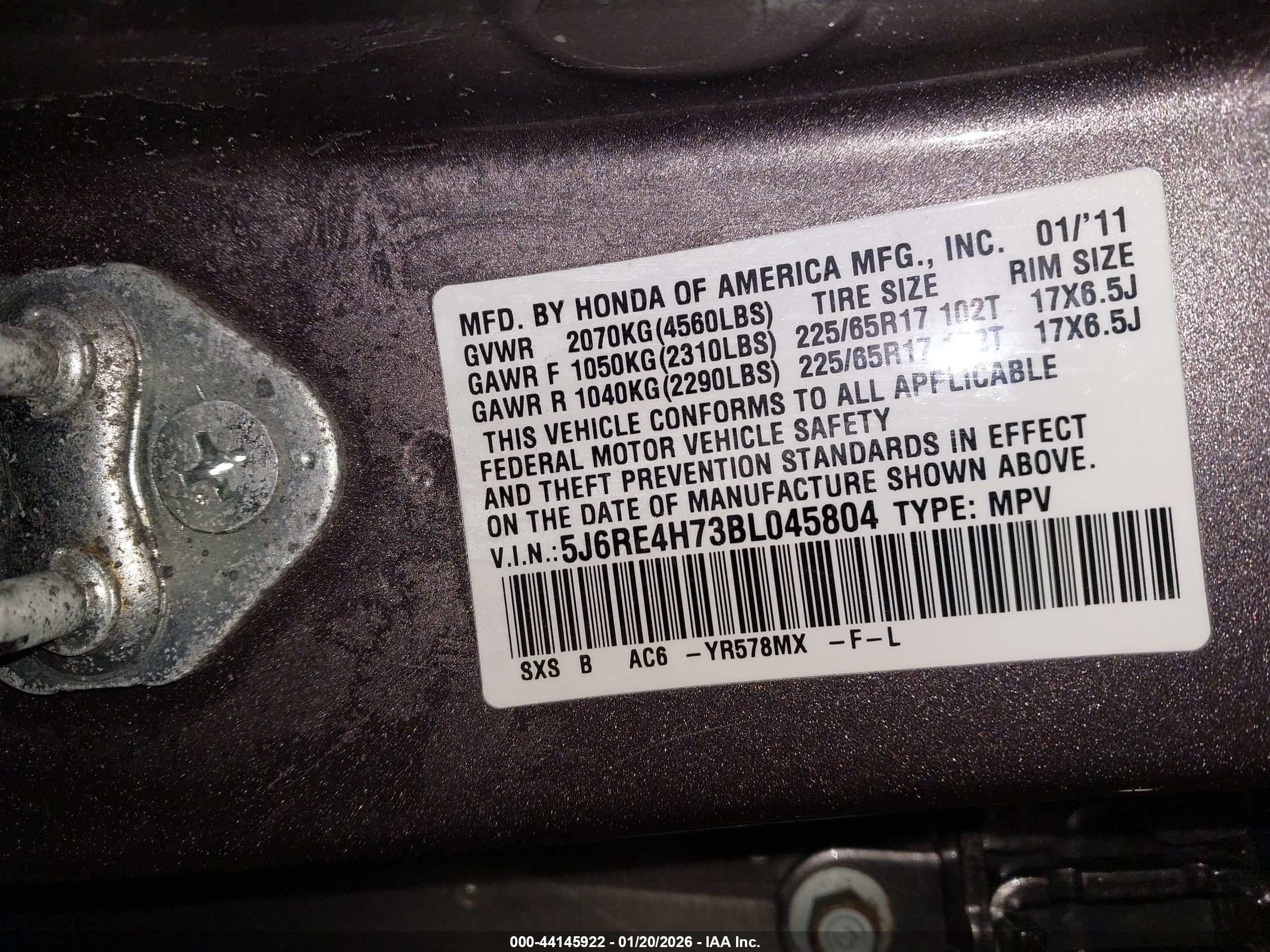 HONDA CR-V image 9