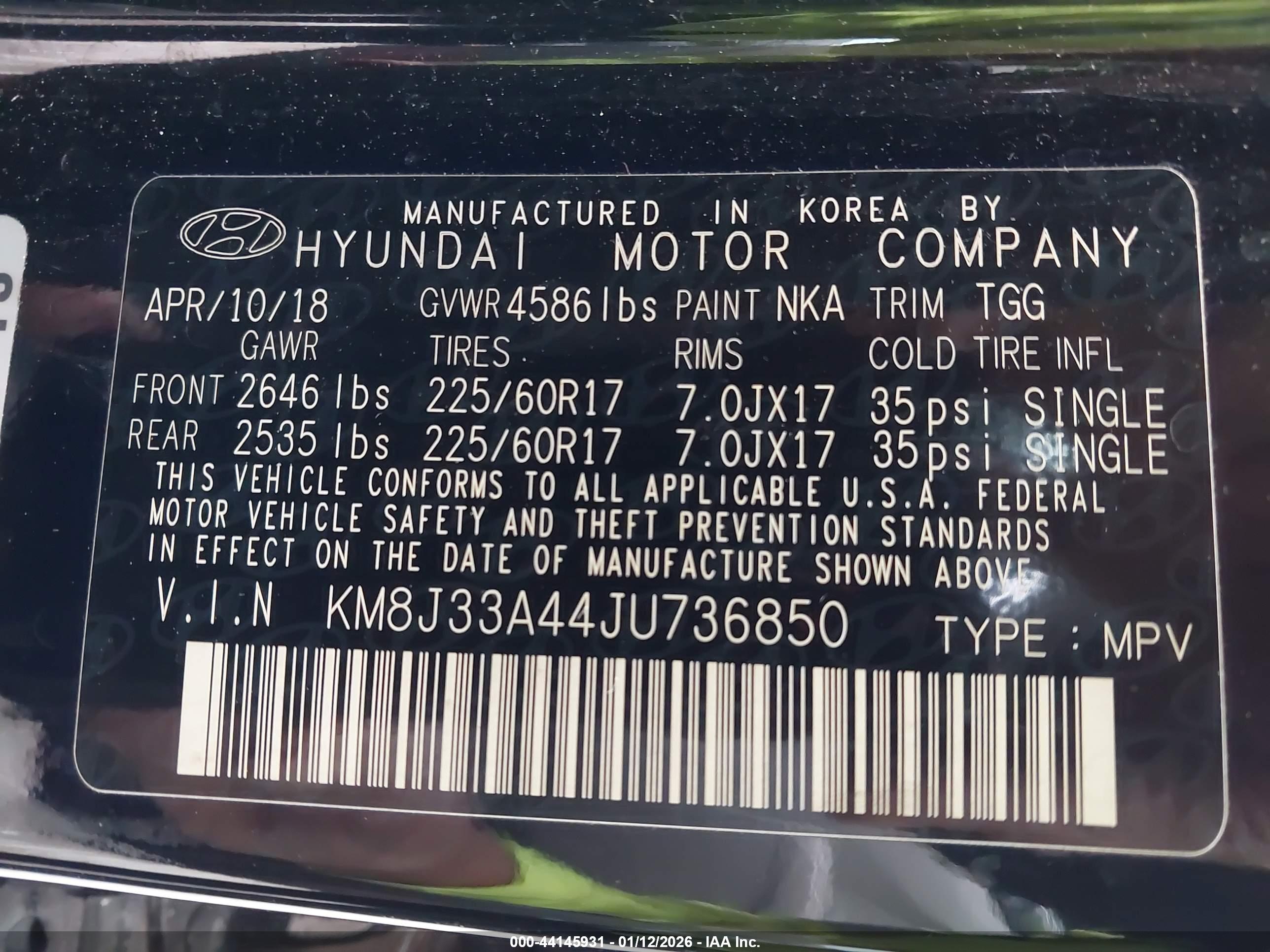 HYUNDAI TUCSON image 9