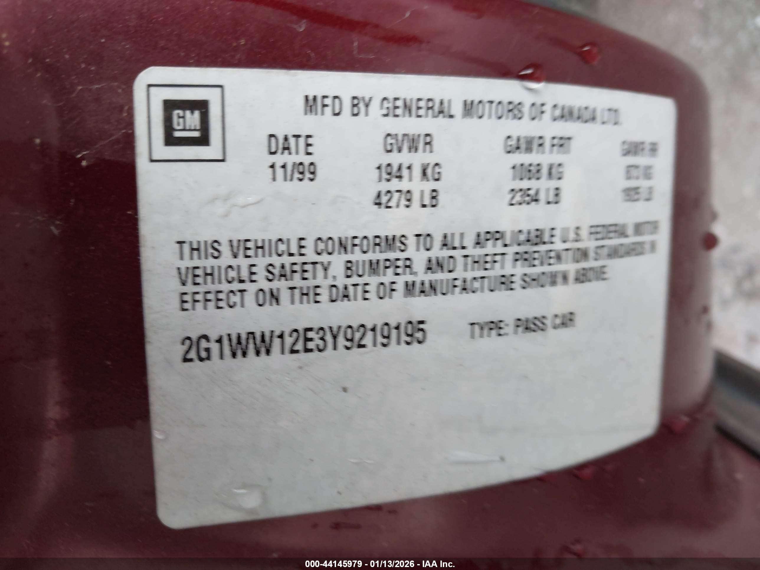 CHEVROLET MONTE image 9