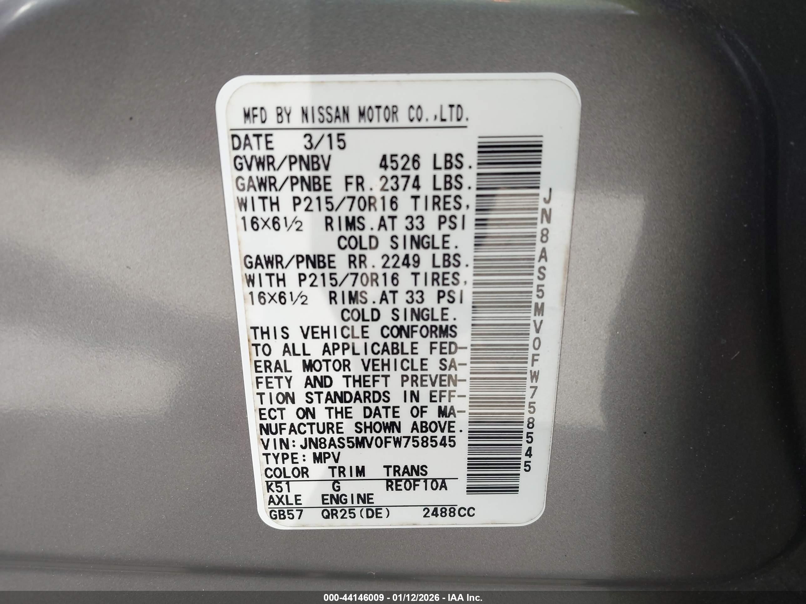 NISSAN ROGUE image 9
