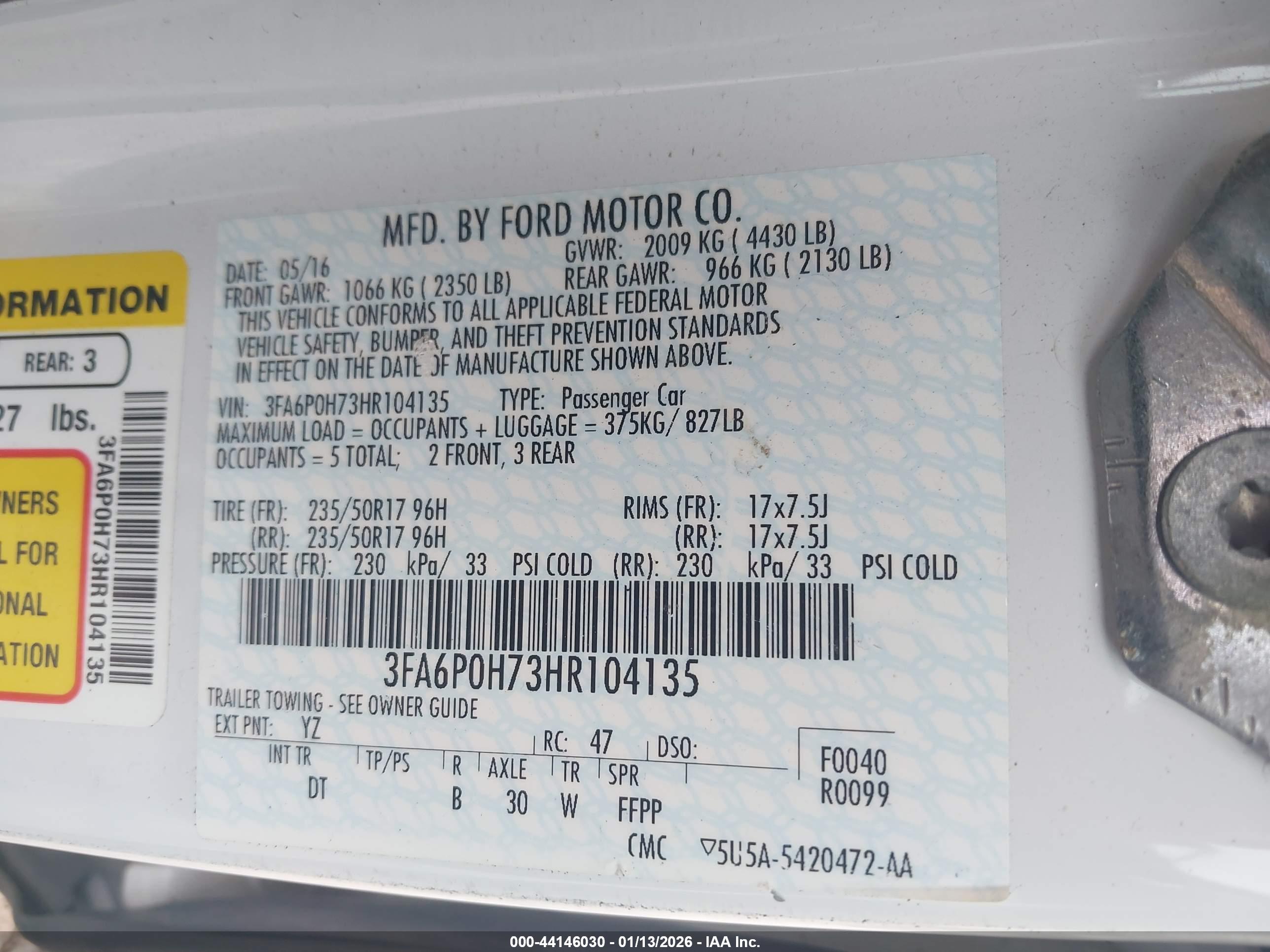FORD FUSION image 9