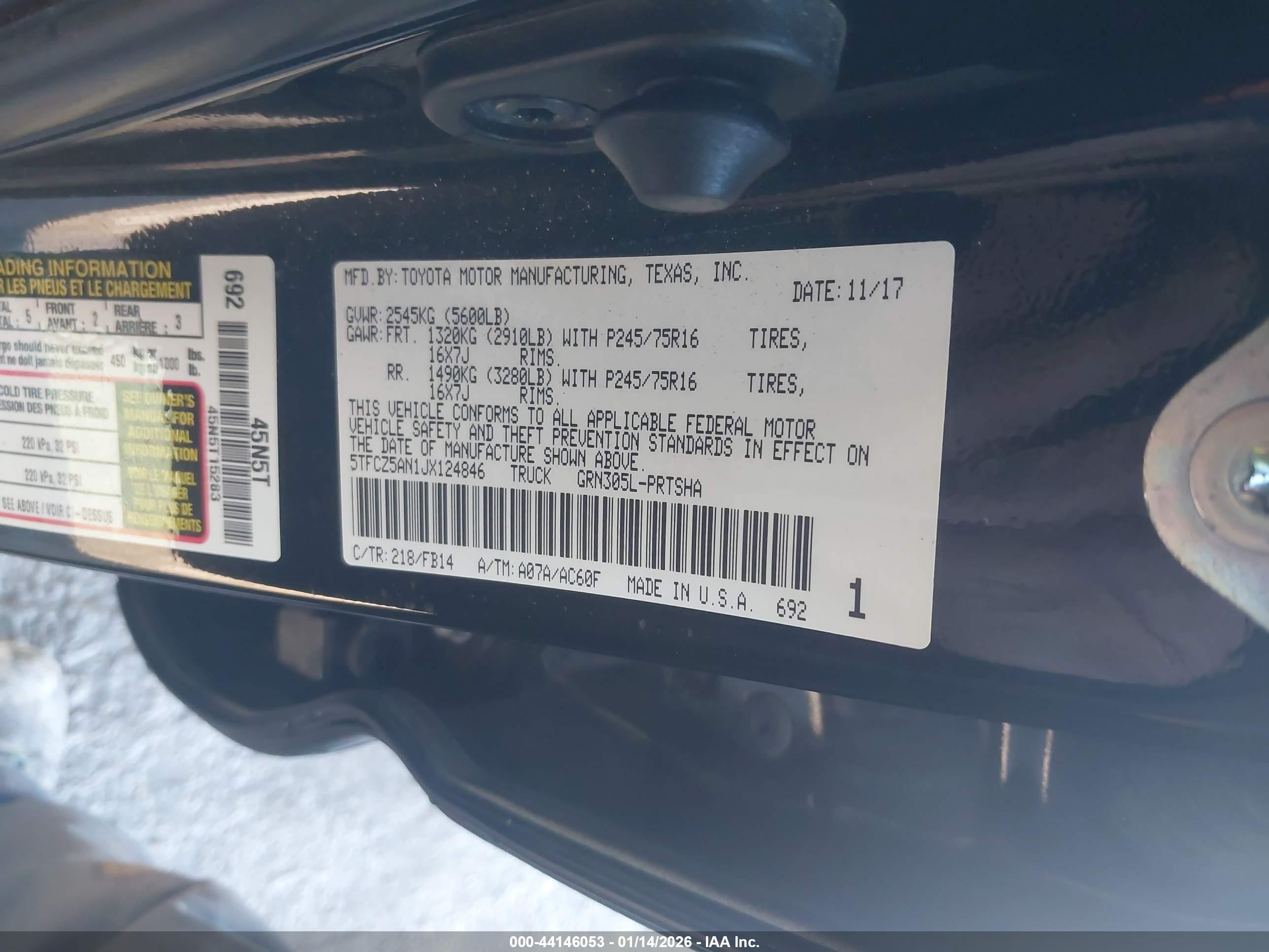 TOYOTA TACOMA image 9