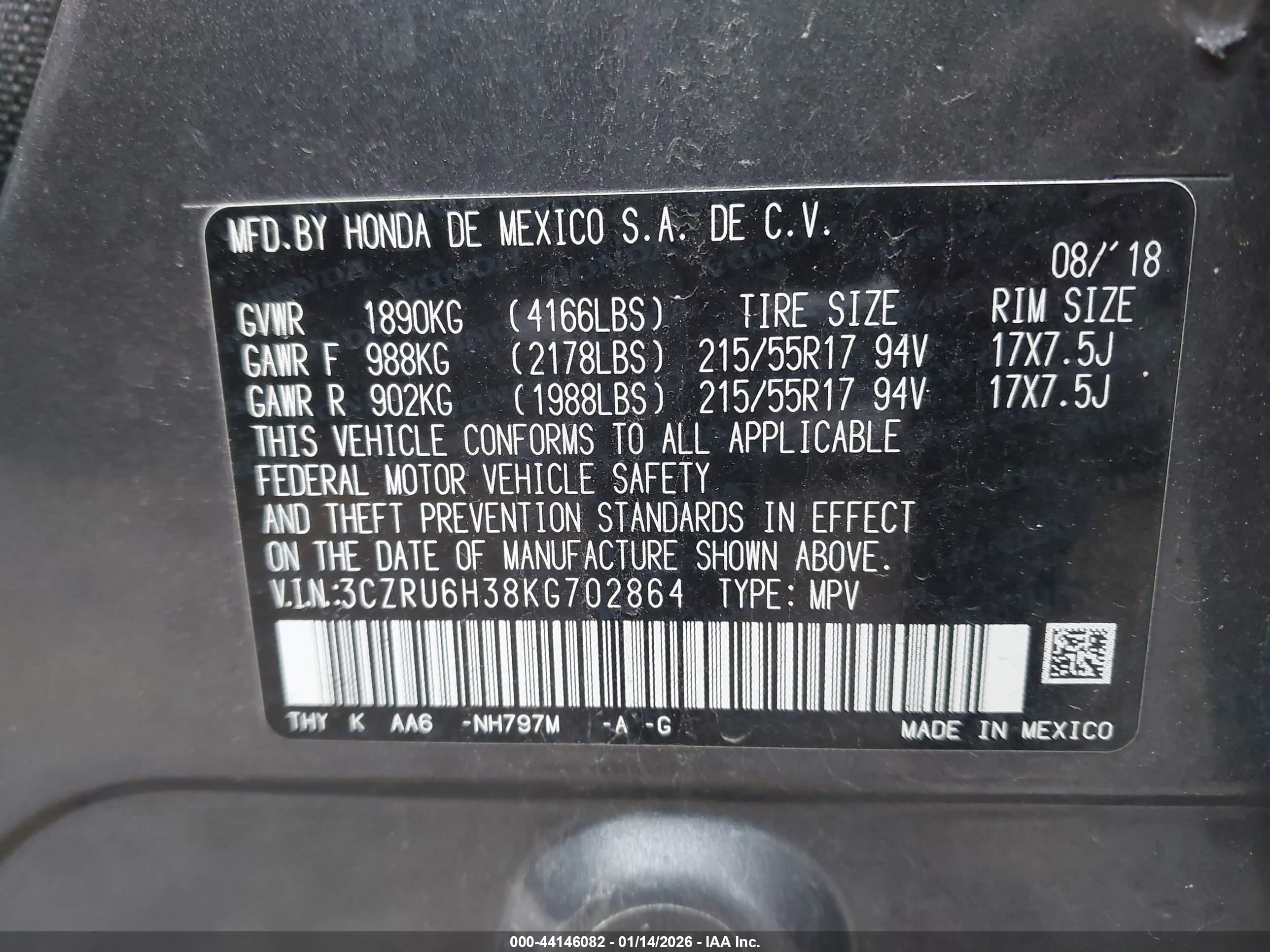 HONDA HR-V image 9