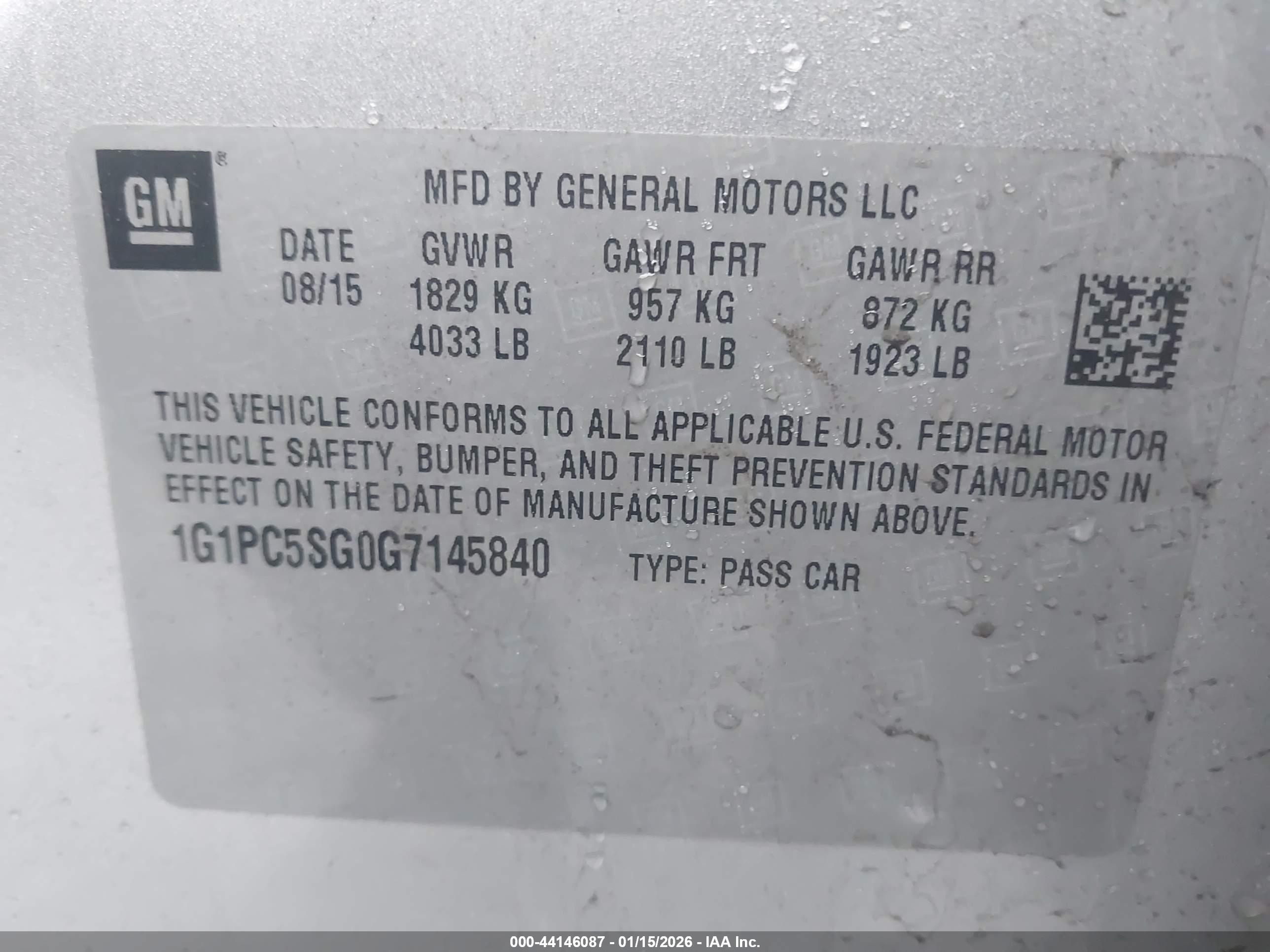 CHEVROLET CRUZE image 9