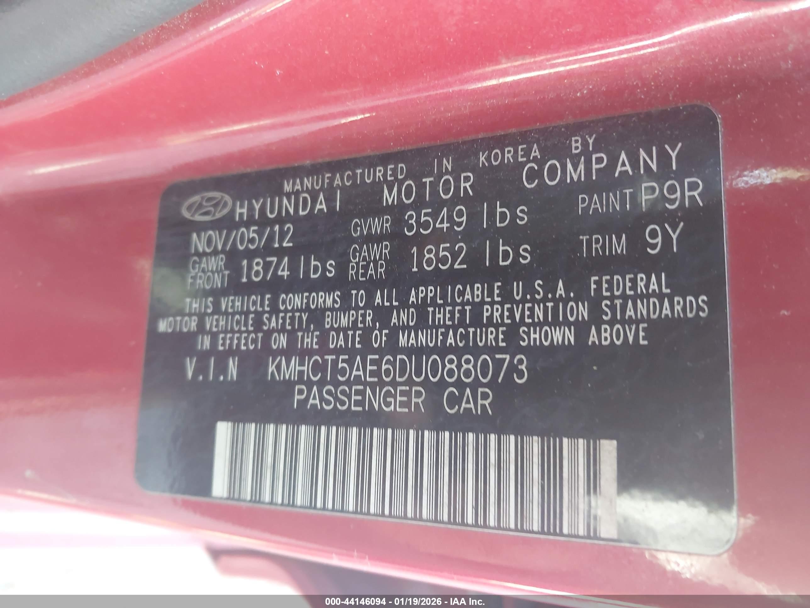 HYUNDAI ACCENT image 9