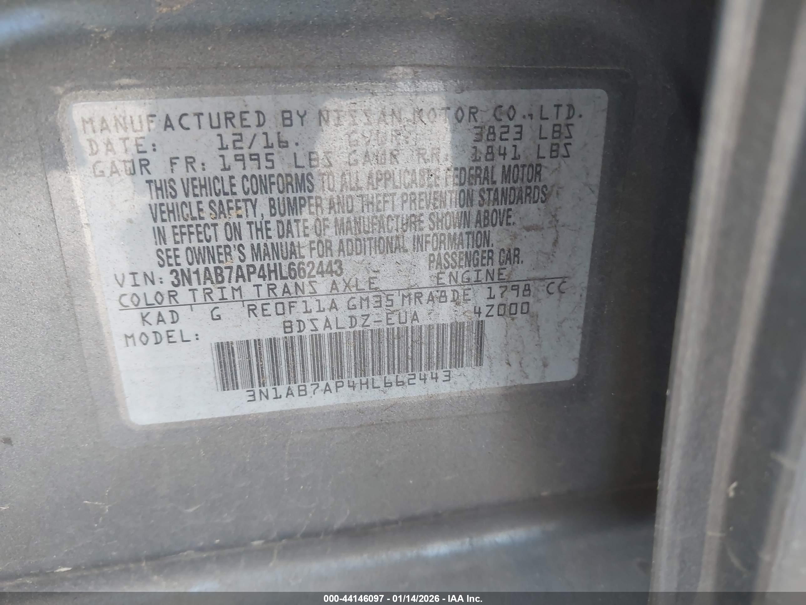 NISSAN SENTRA image 9