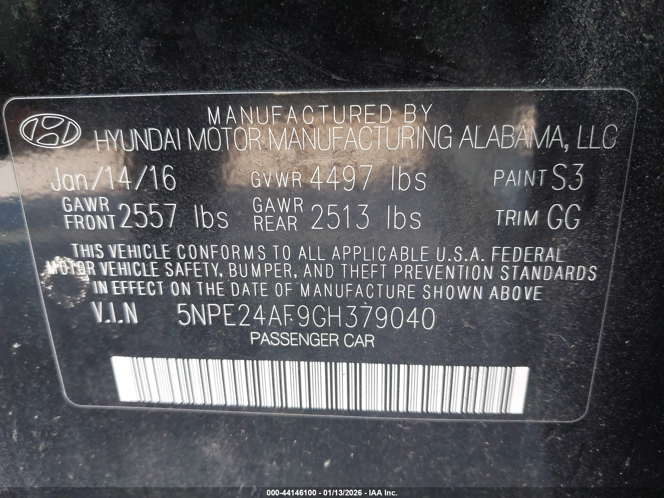 HYUNDAI SONATA image 9