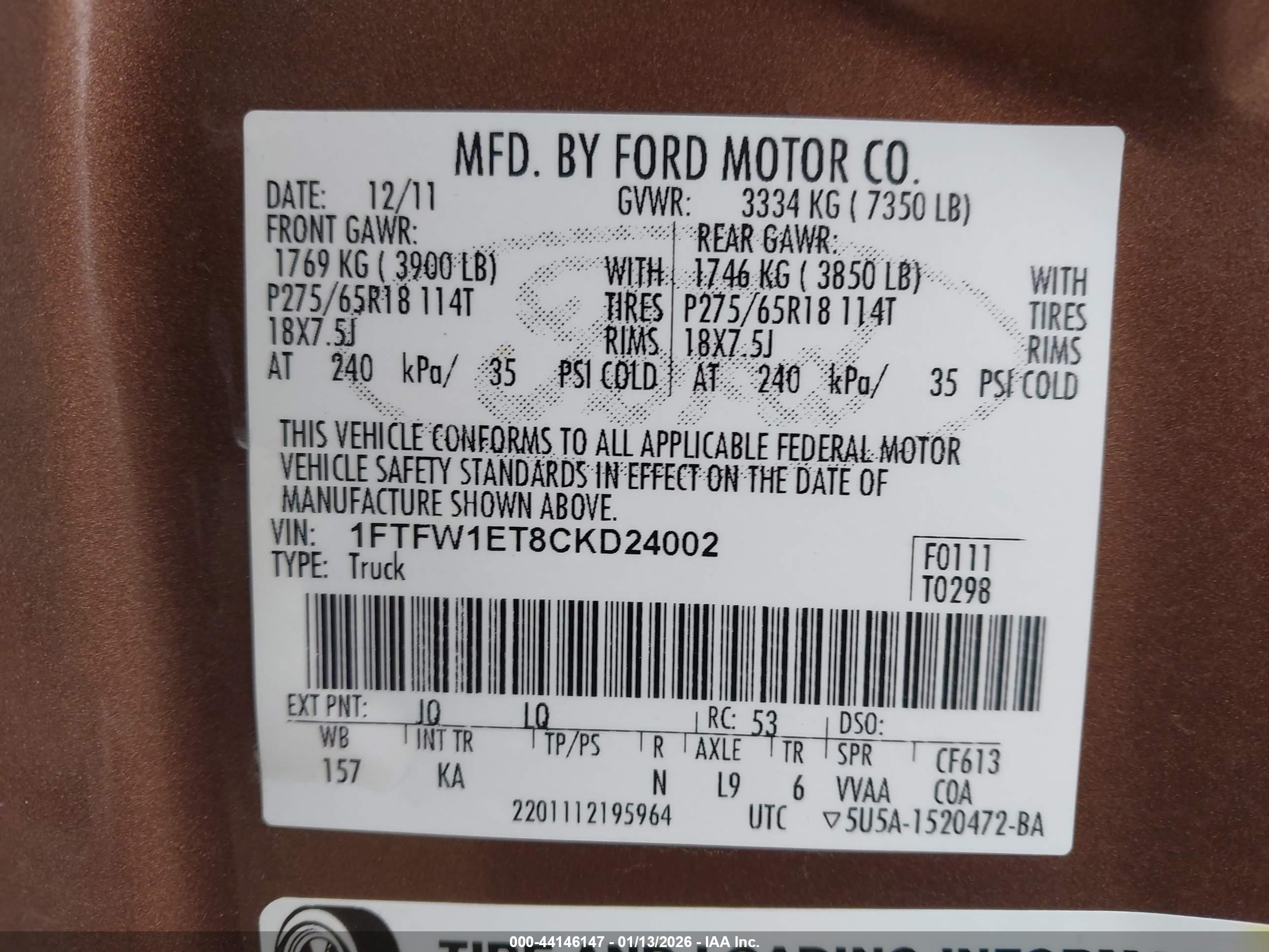 FORD F-150 image 9