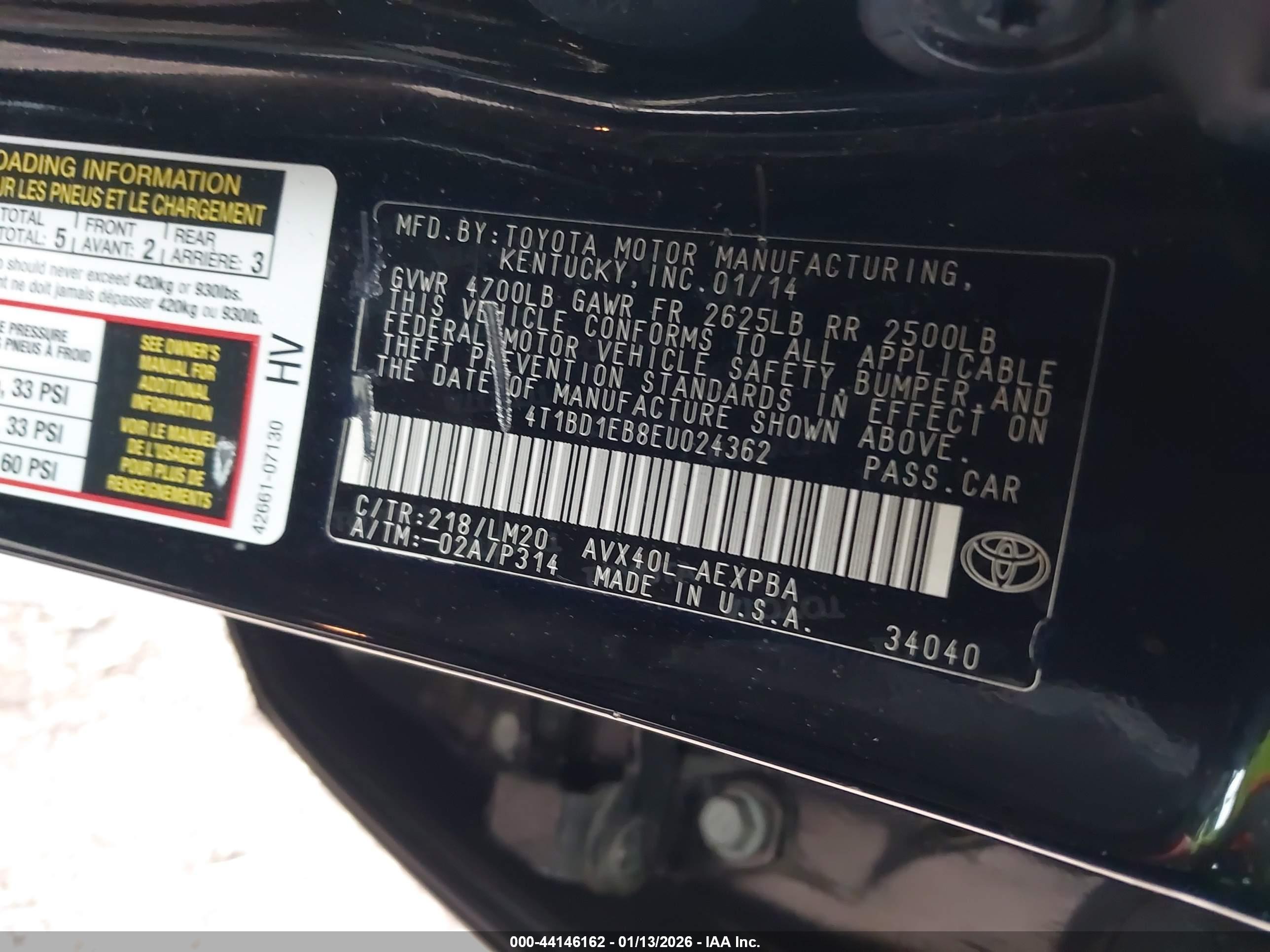 TOYOTA AVALON image 9