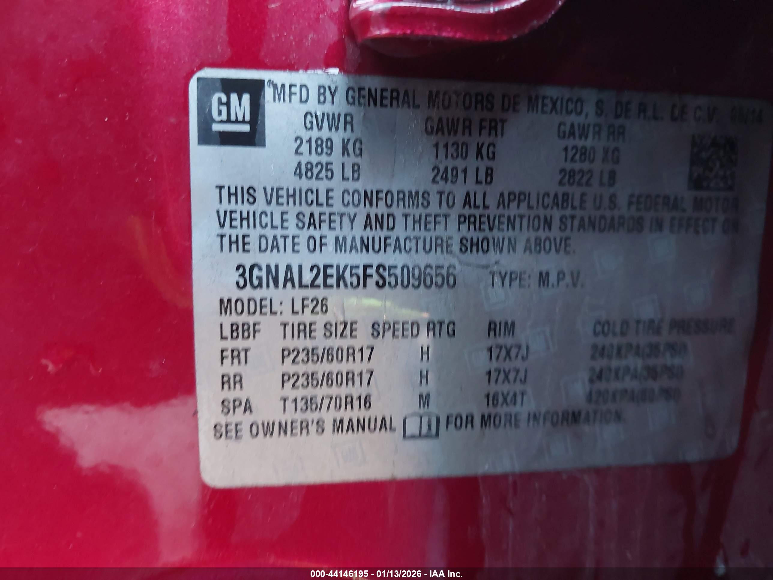CHEVROLET CAPTIVA image 9