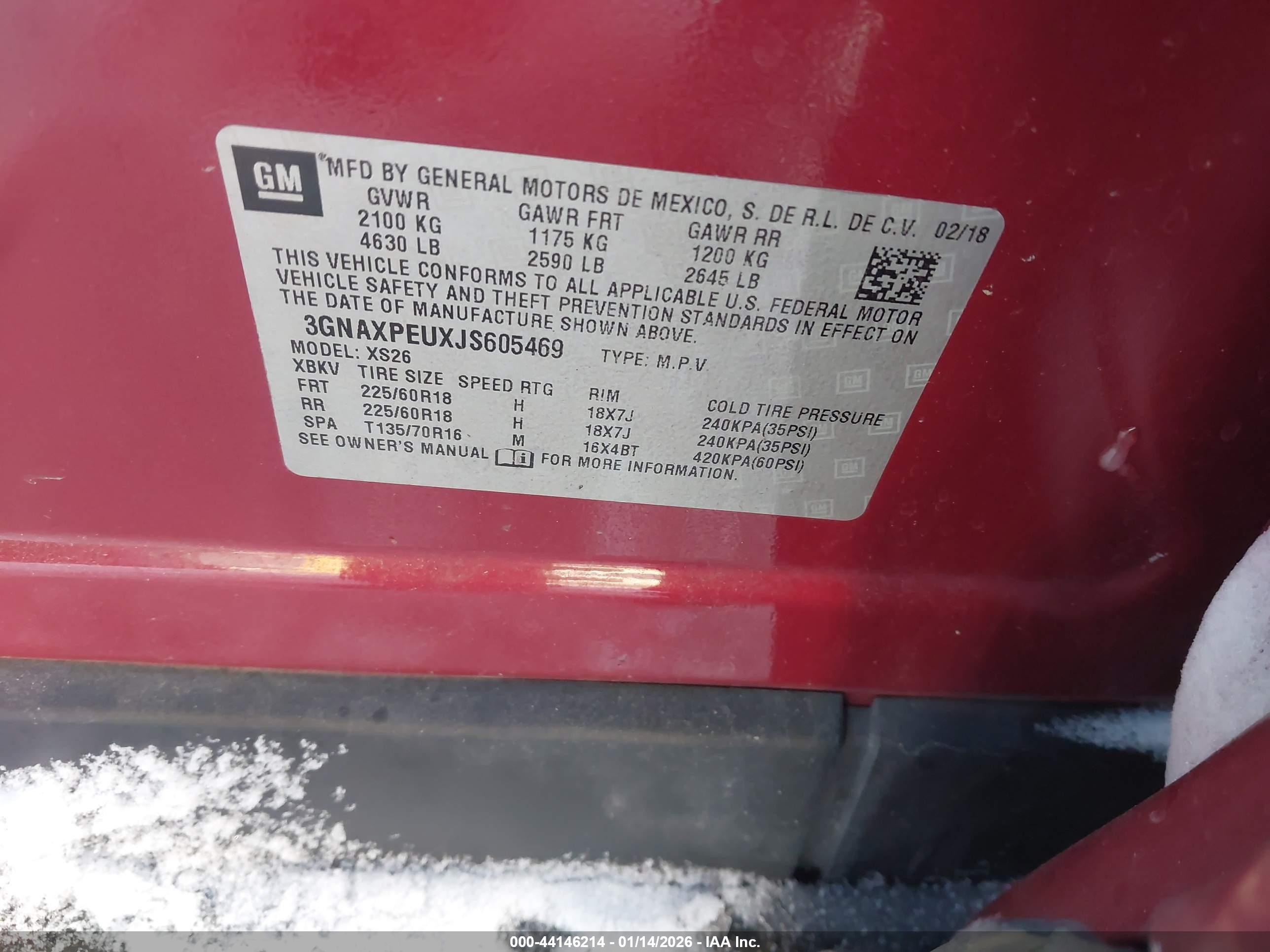 CHEVROLET EQUINOX image 9