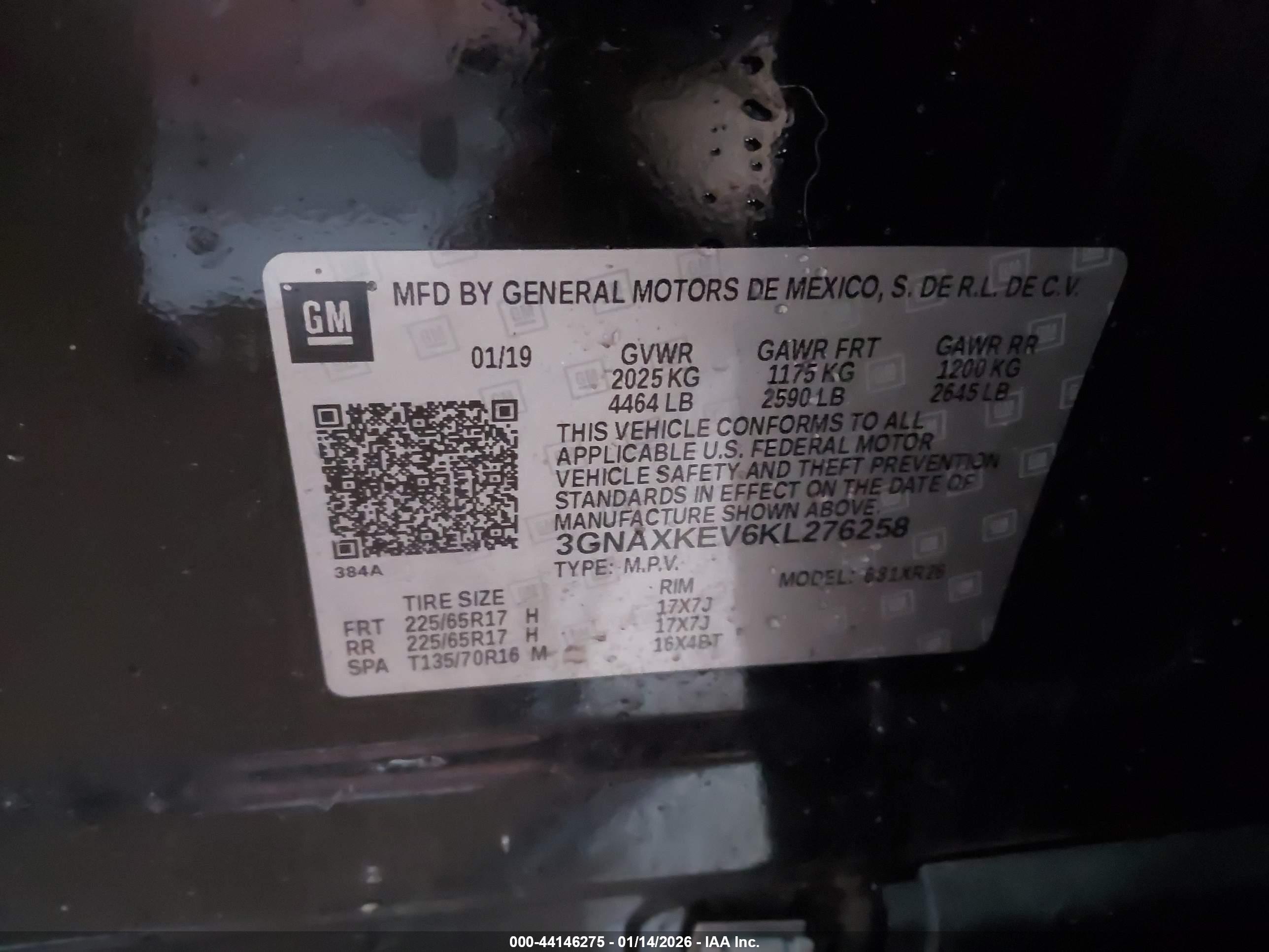 CHEVROLET EQUINOX image 9