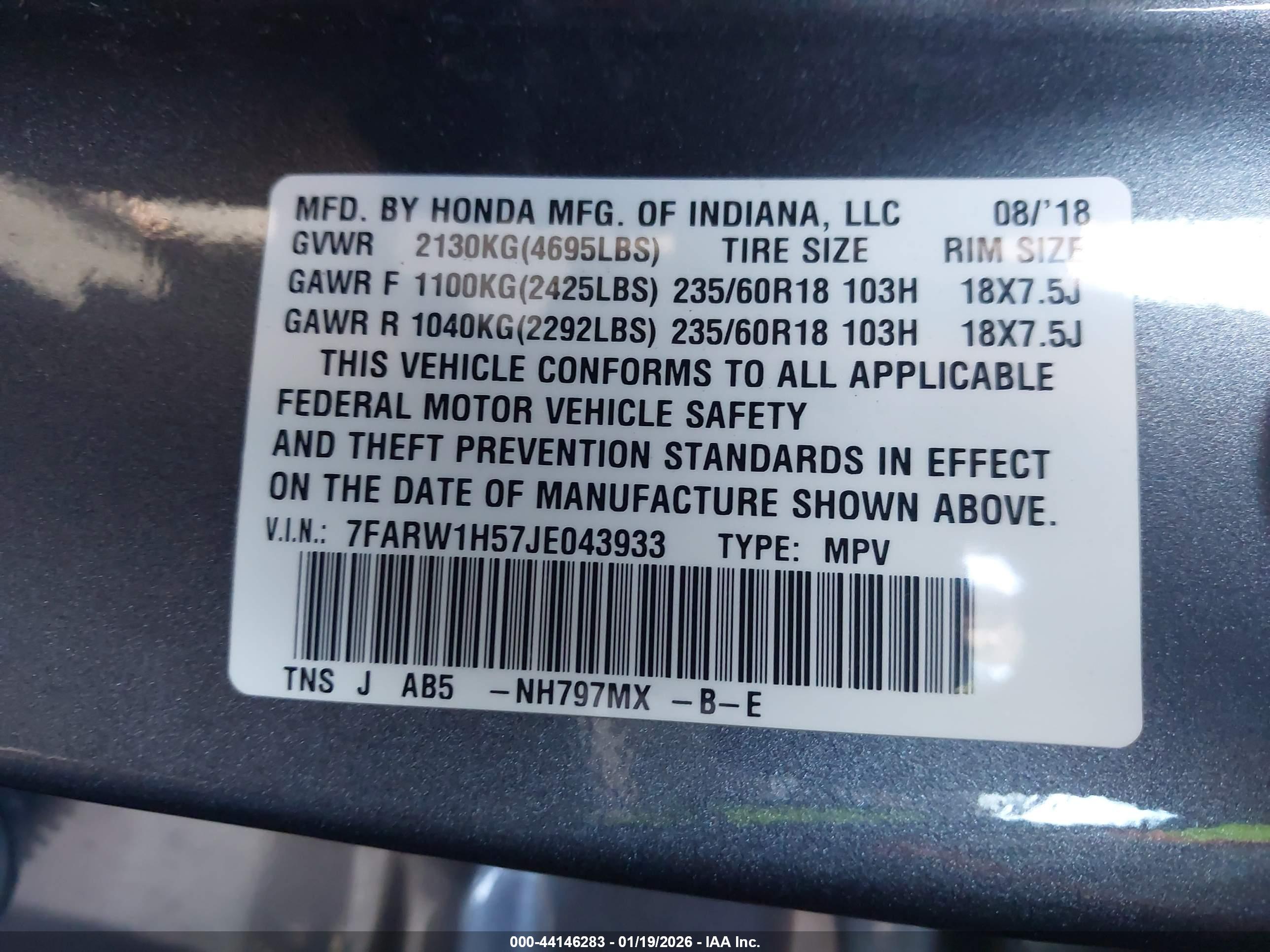 HONDA CR-V image 9